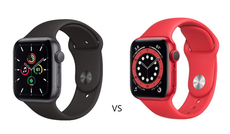 Apple Watch SE vs. Apple Watch 6