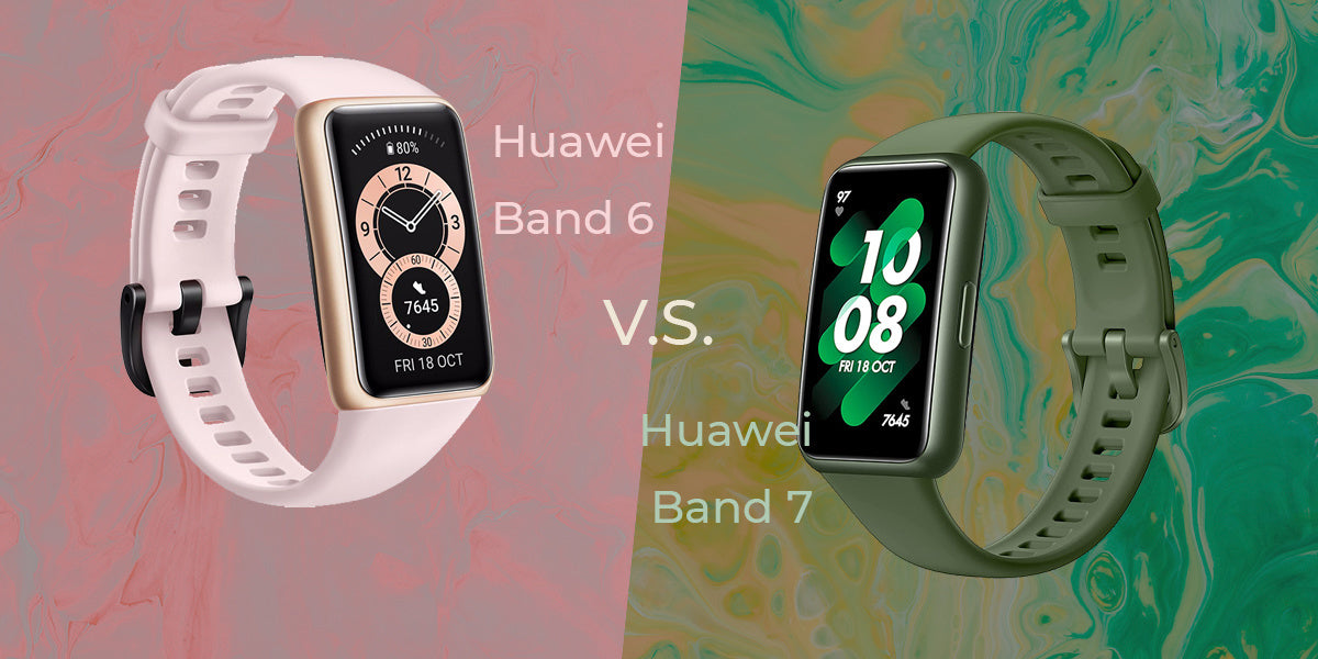 Análisis entre el Huawei Band 7 vs Huawei Band 6