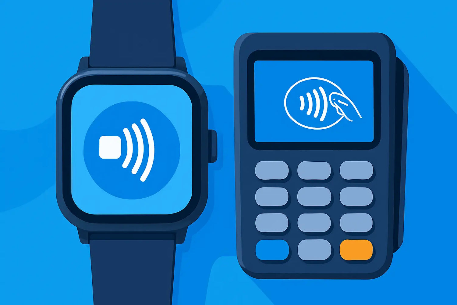 How do I set up contactless payments on my smartwatch?