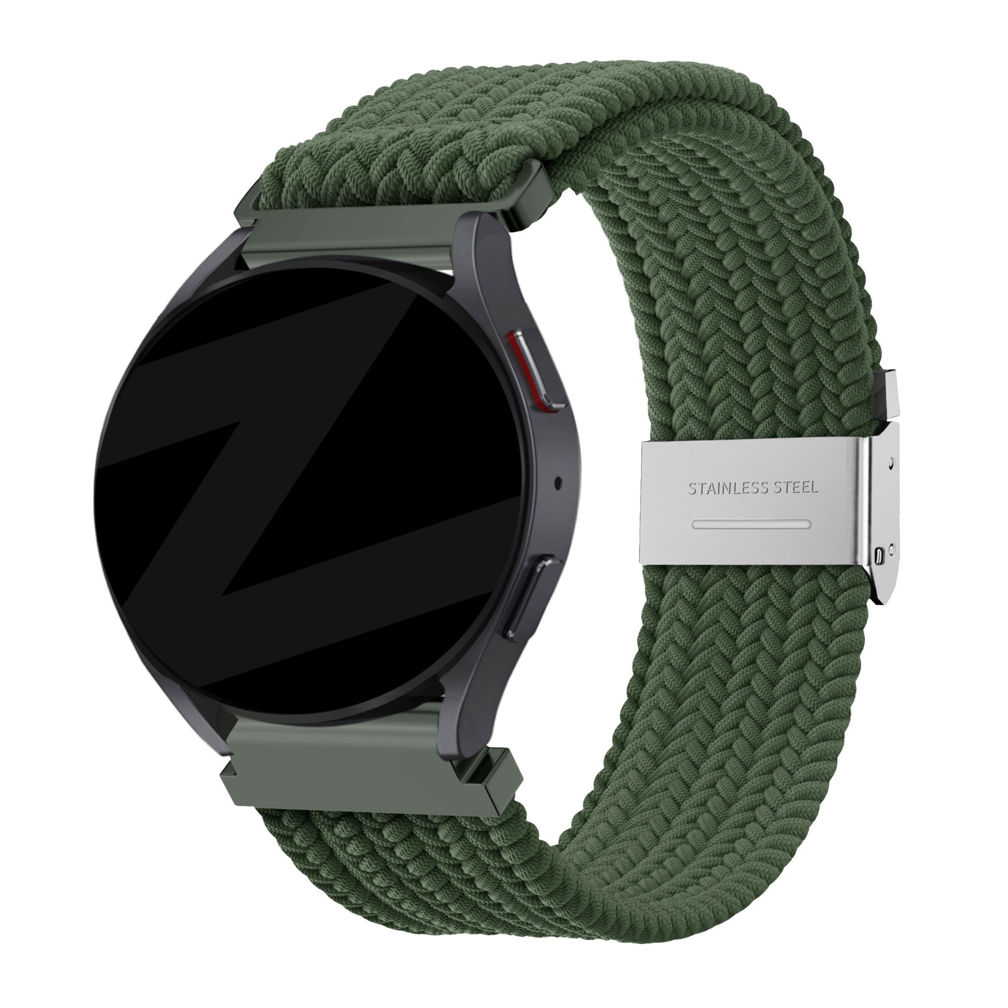 Bandz Correa nylon tejida CMF Watch Pro 3 (verde oliva)