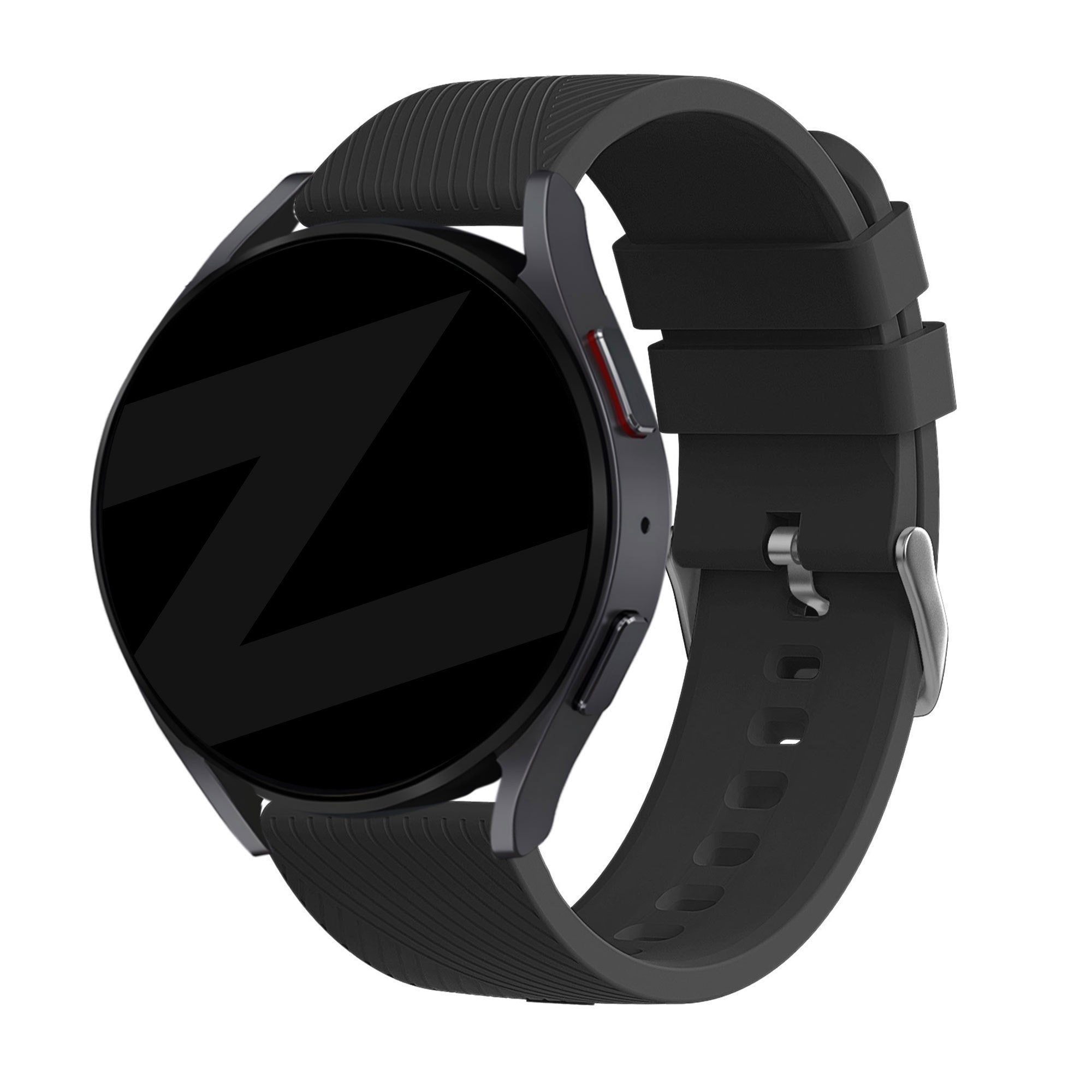 Bandz Oppo Watch X2 Silicone Strap 'Deluxe' (Black)