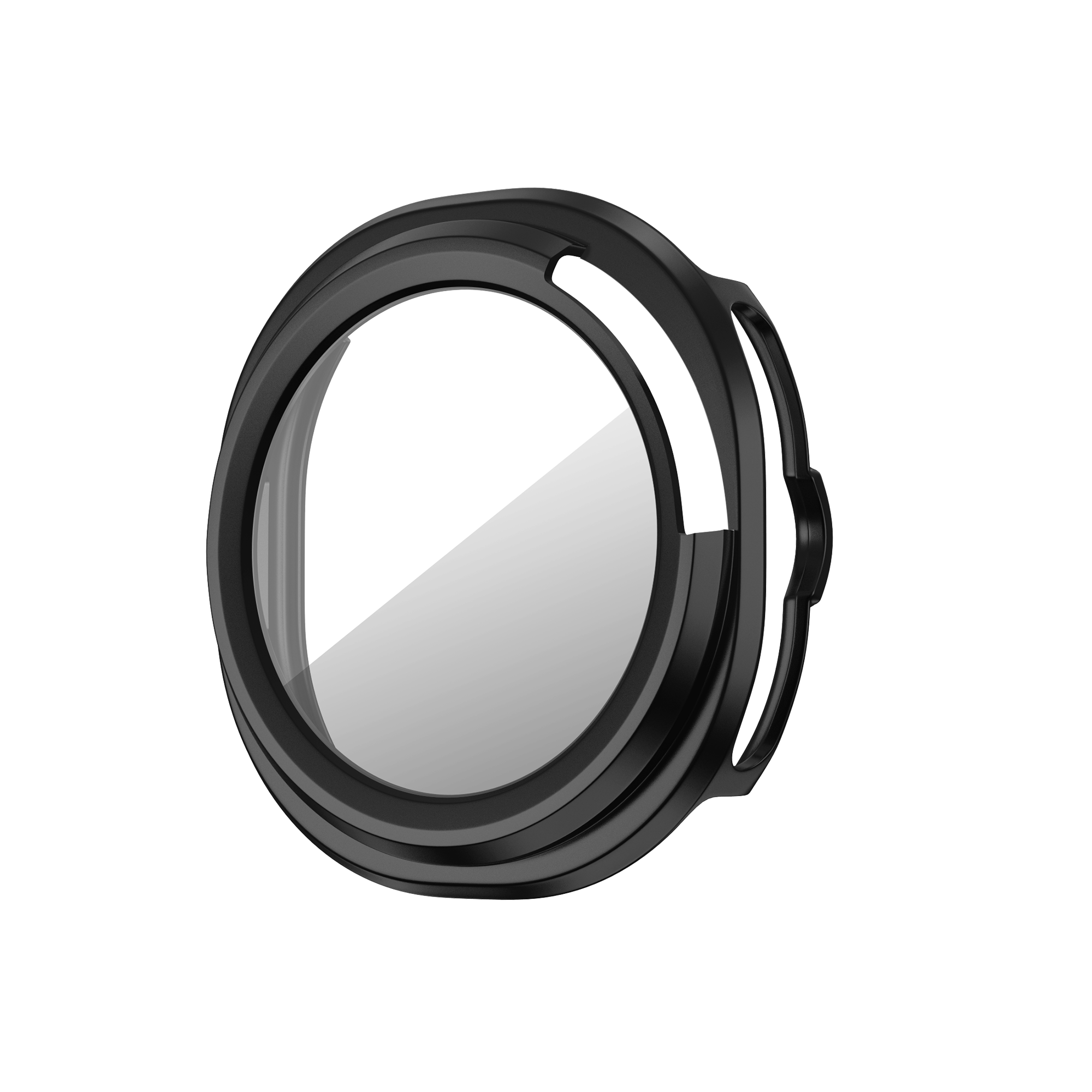 Bandz Funda PC con vidrio Samsung Galaxy Watch 8 Classic (negro)