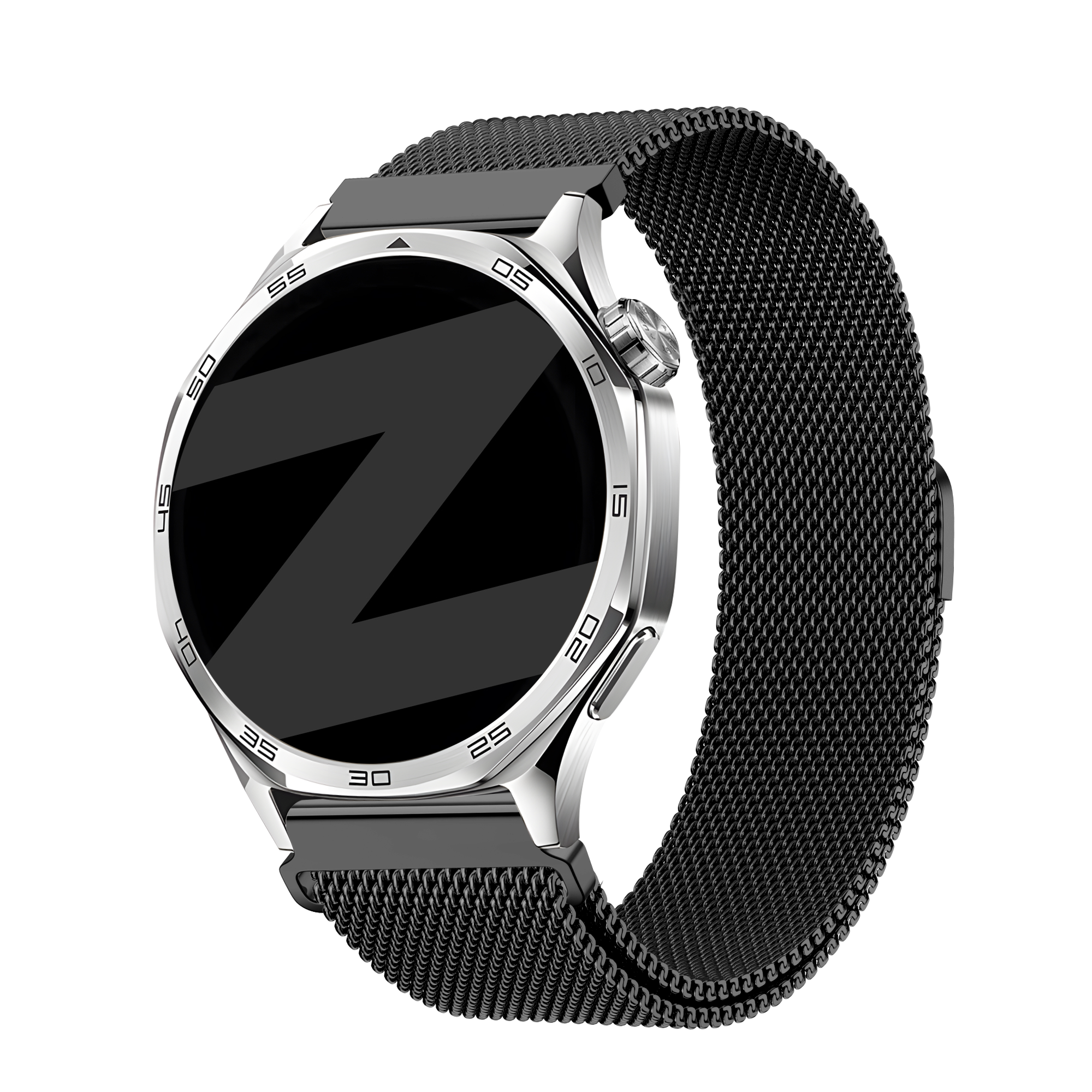 Bandz Suunto Vertical 2 Milanese Strap 'Easy fit' (Black)