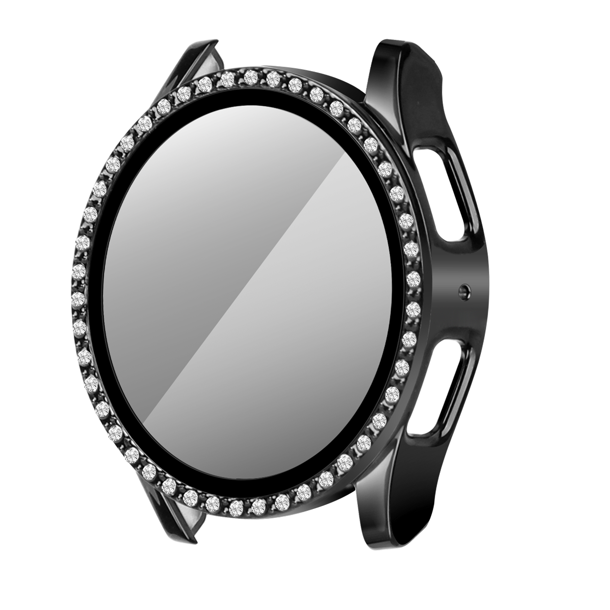 Samsung Galaxy Watch 7 - 40mm Diamond Case with Glass (Black)