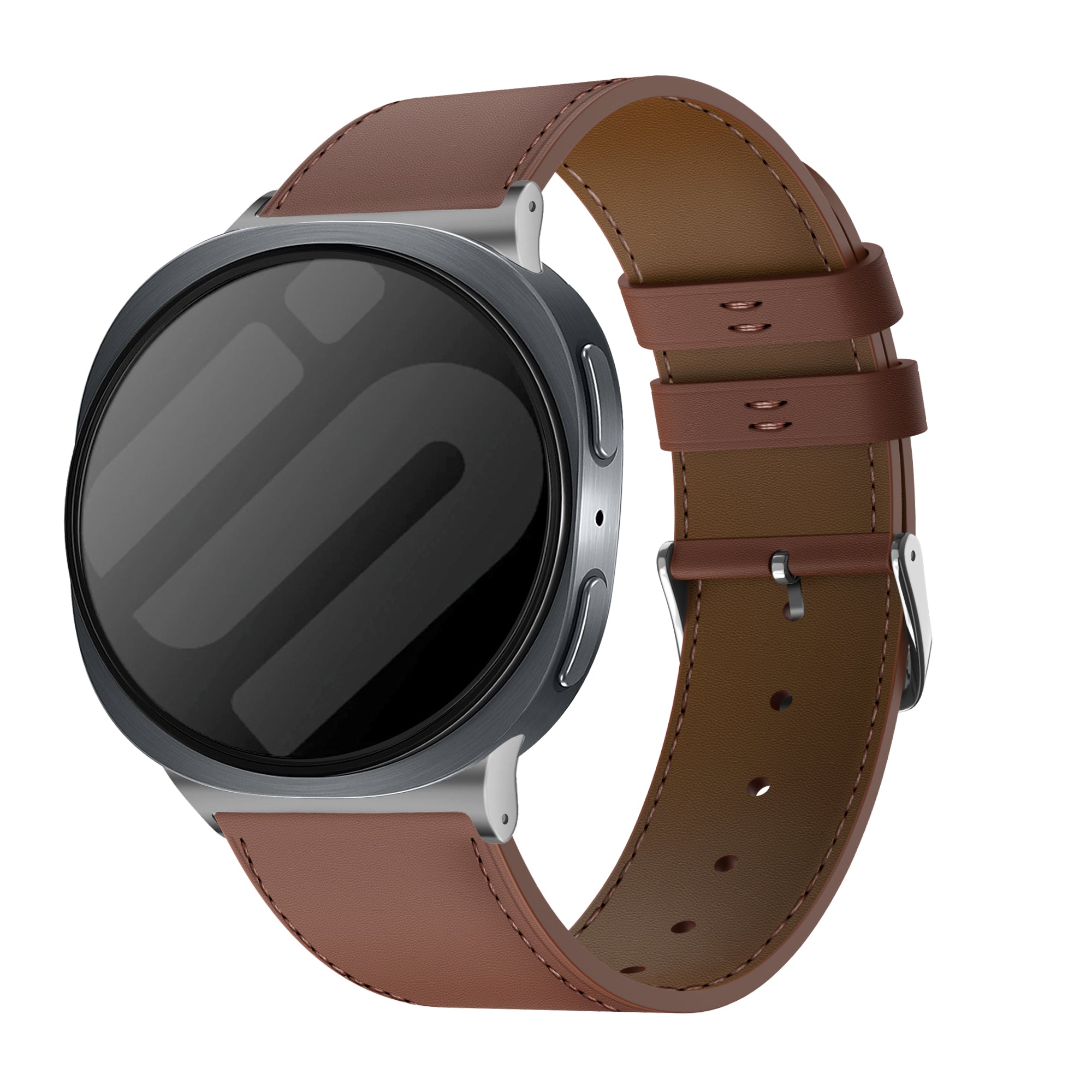 Samsung Galaxy Watch 8 - 40mm Modern Leather Strap (Brown)