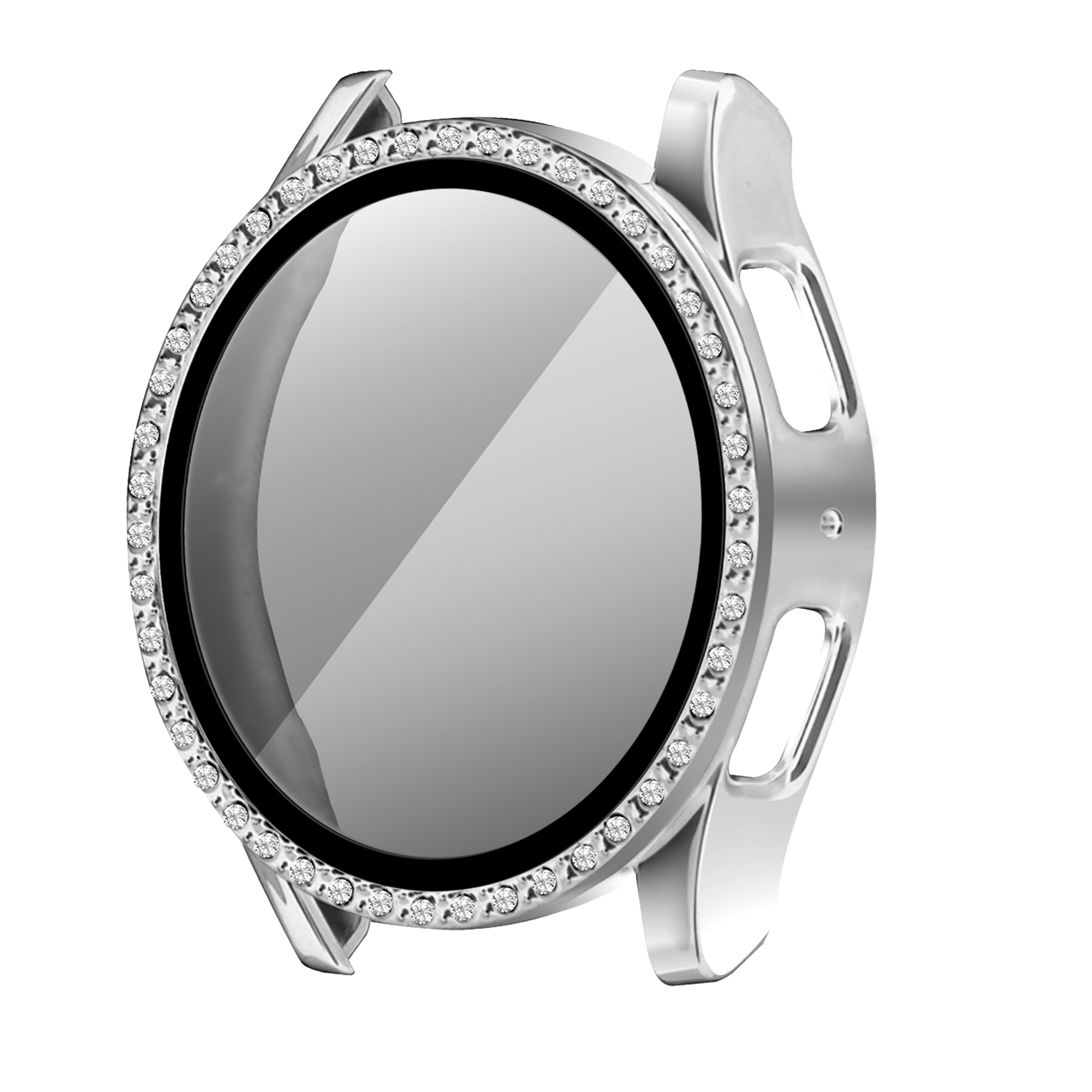 Samsung Galaxy Watch 7 - 40mm Diamond Case with Glass (Silver)