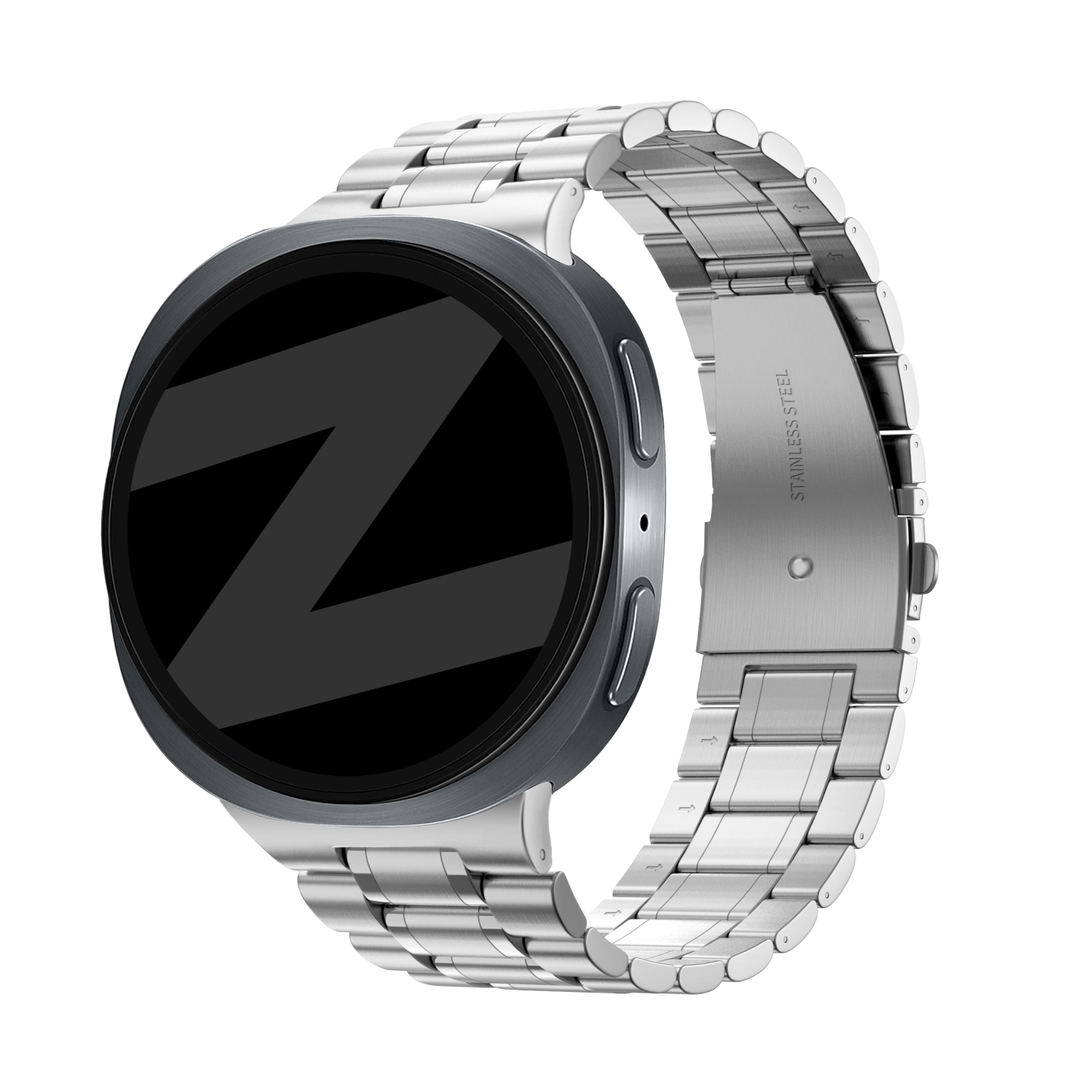 Bandz Correa acero 'De lujo' Samsung Galaxy Watch 8 Classic (plateado)