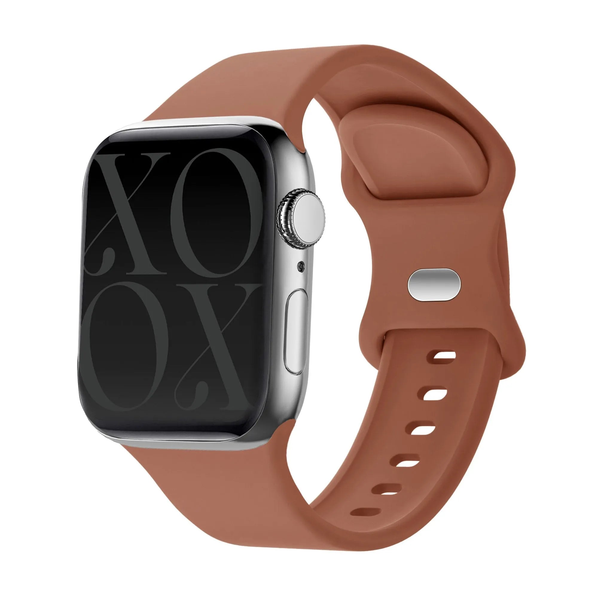 Correa silicona xoxo Wildhearts Apple Watch (marrón)