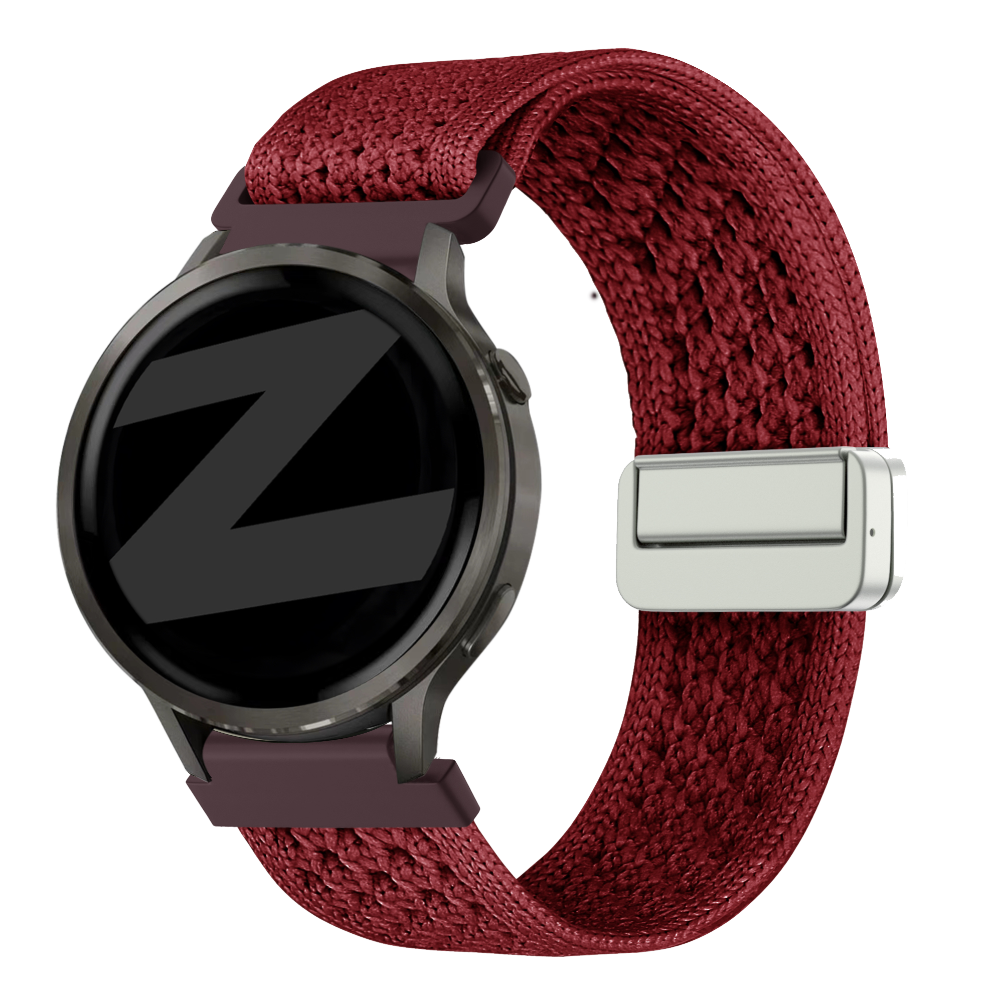 Bandz Correa nylon Vintage Garmin Approach J1 (rojo vino)