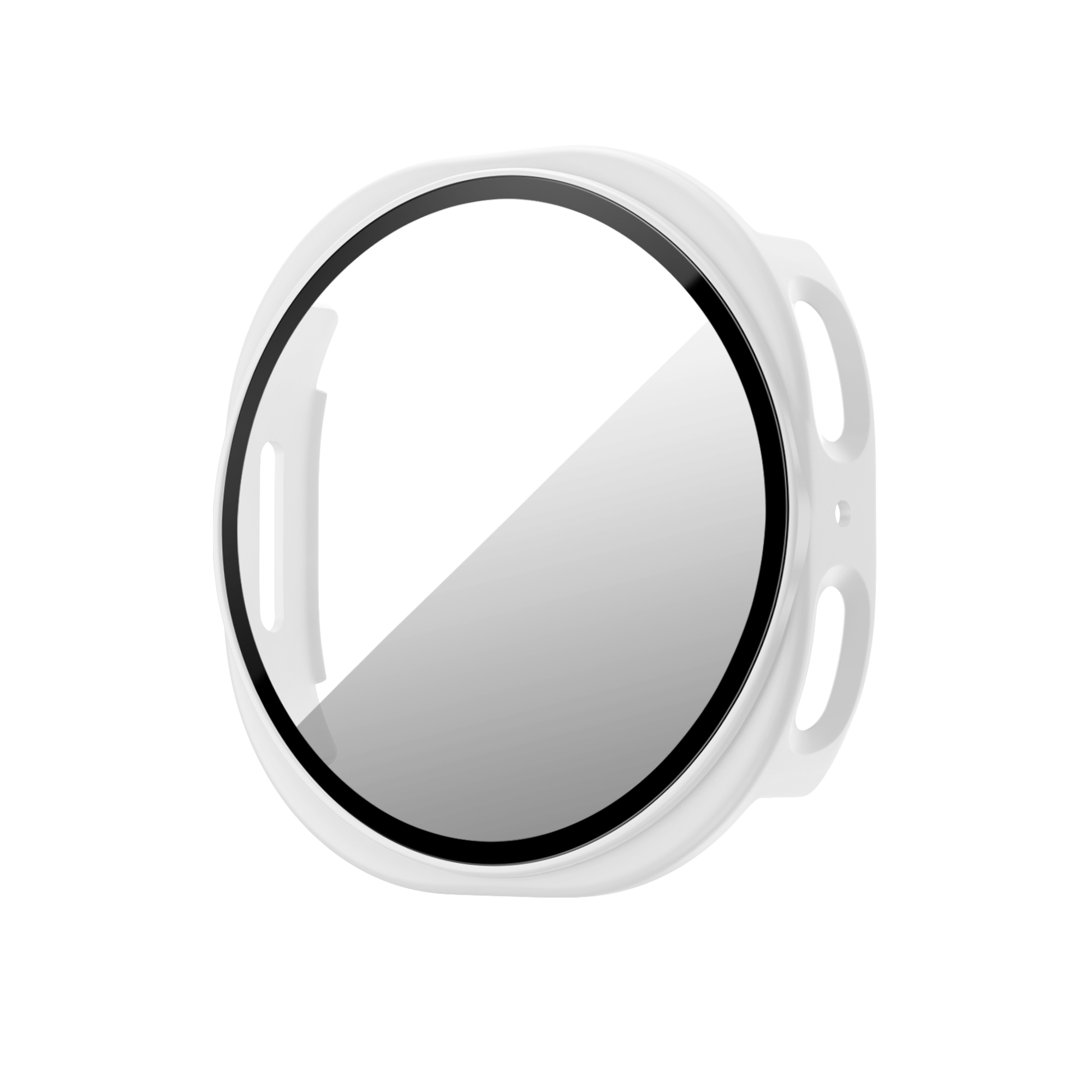 Bandz Funda PC con vidrio Samsung Galaxy Watch 8 - 40mm (blanco)