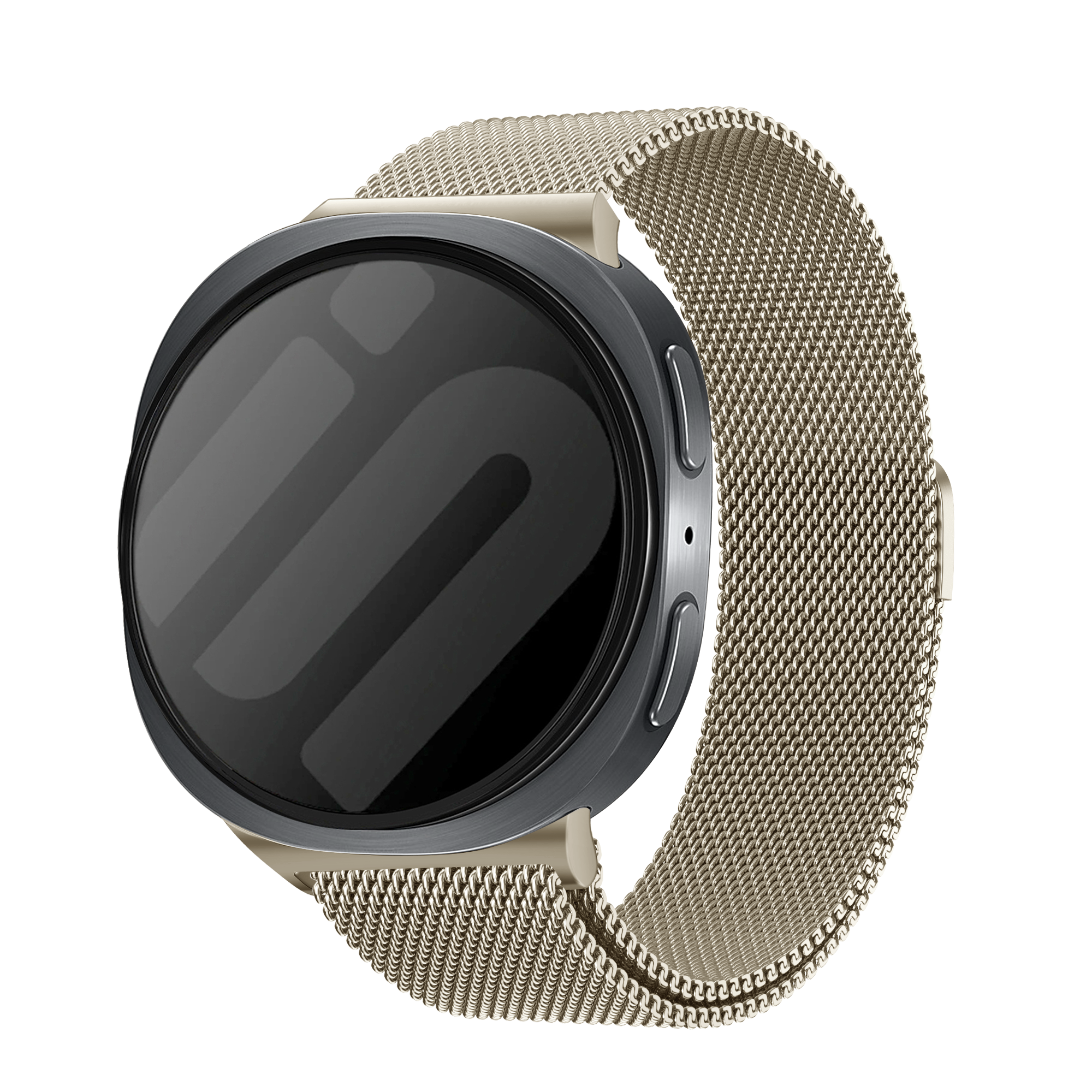 Correa milanesa Samsung Galaxy Watch 8 Classic (retro dorado)