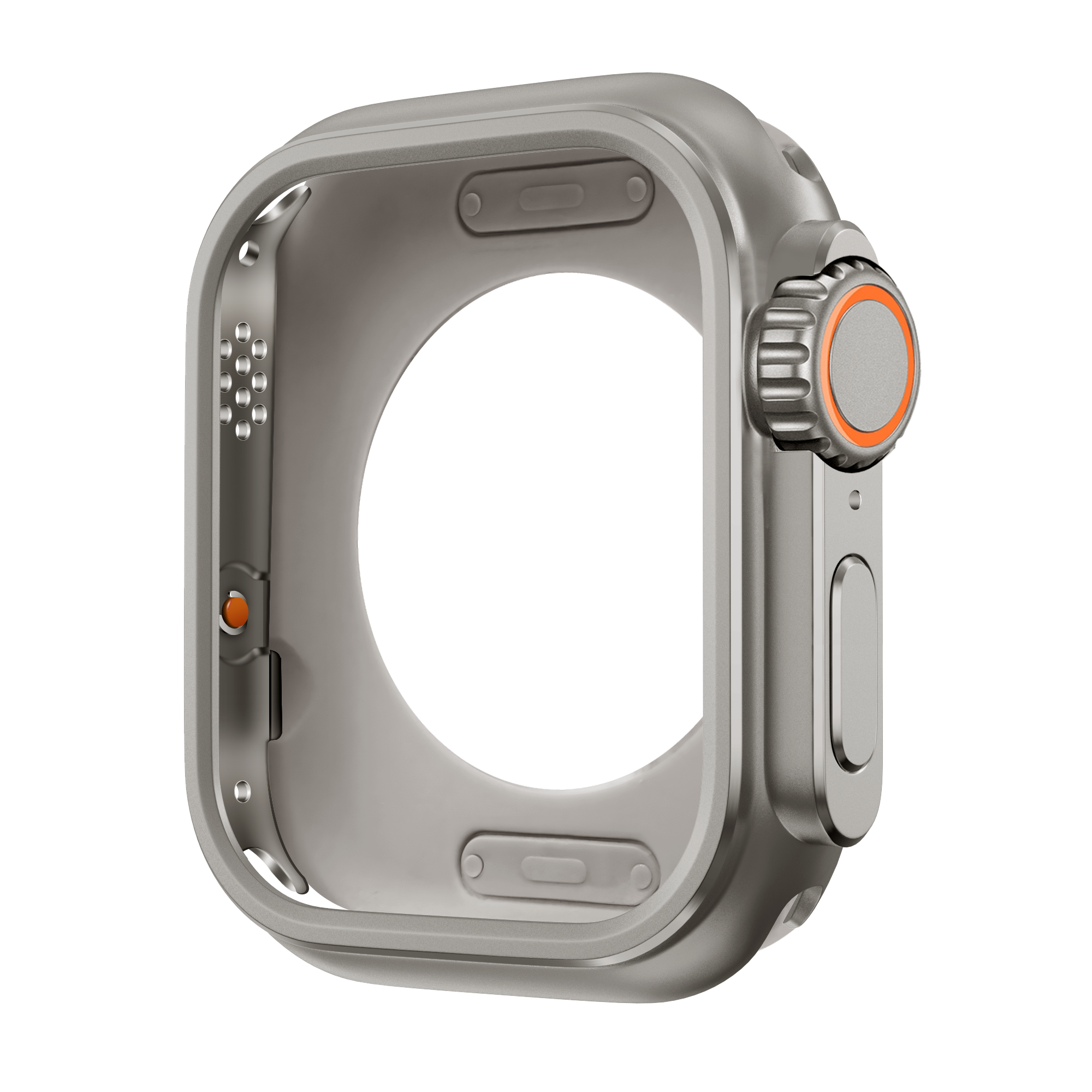 Bandz Funda metalica Apple Watch 7/8/9 - 45mm (titanio)