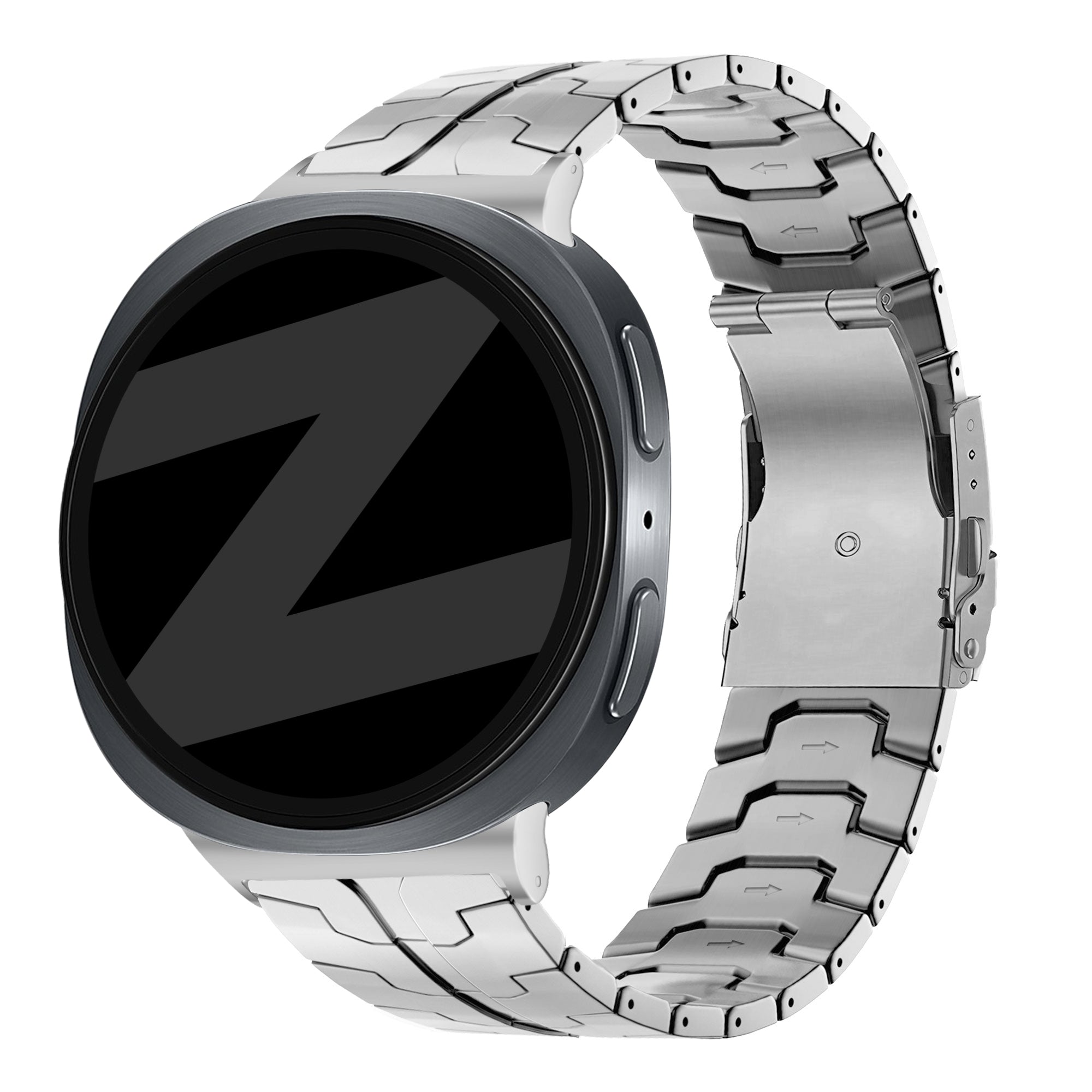 Bandz Correa acero 'Iron' Samsung Galaxy Watch 8 - 40mm (plateado)