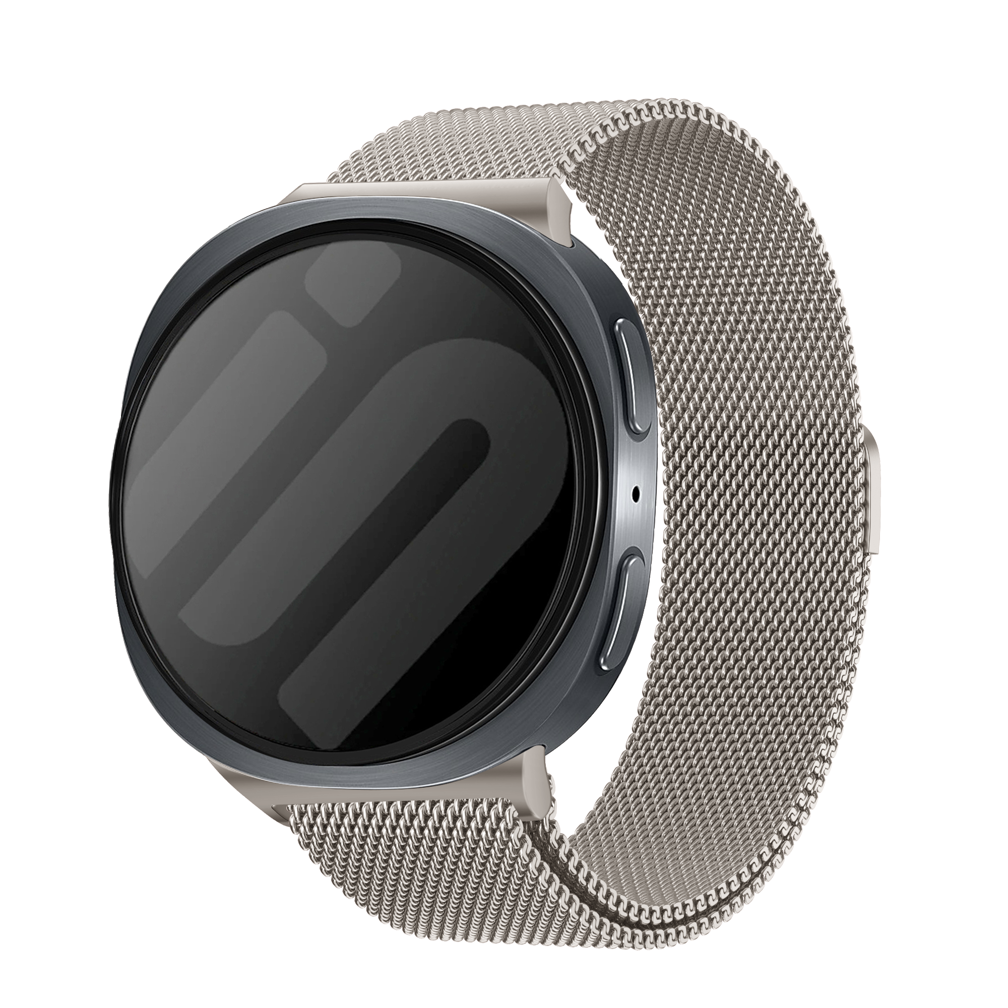 Correa milanesa Samsung Galaxy Watch 8 Classic (blanco estrella)