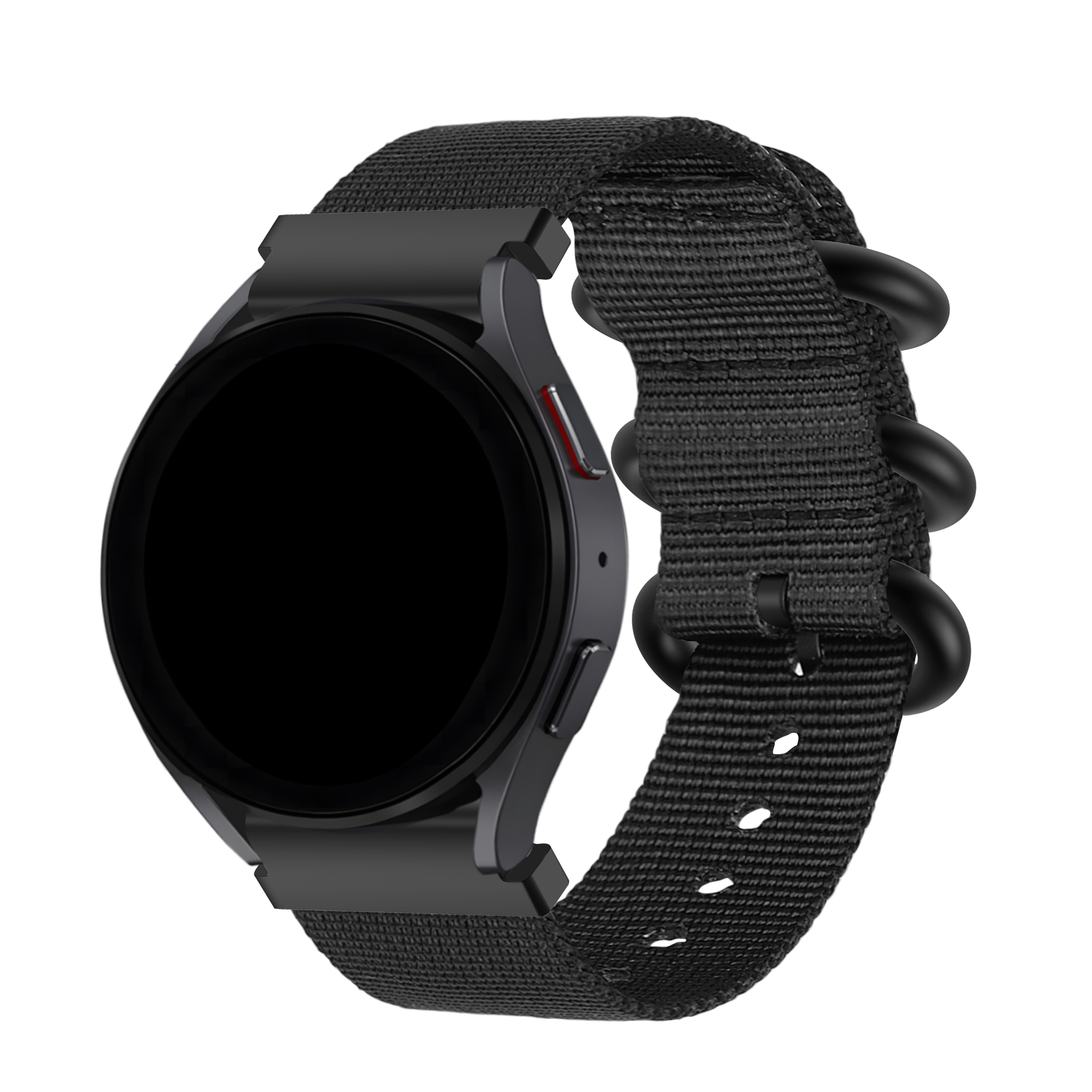 BALR Xiaomi Amazfit Bip Nylon Strap with Buckle (Black)
