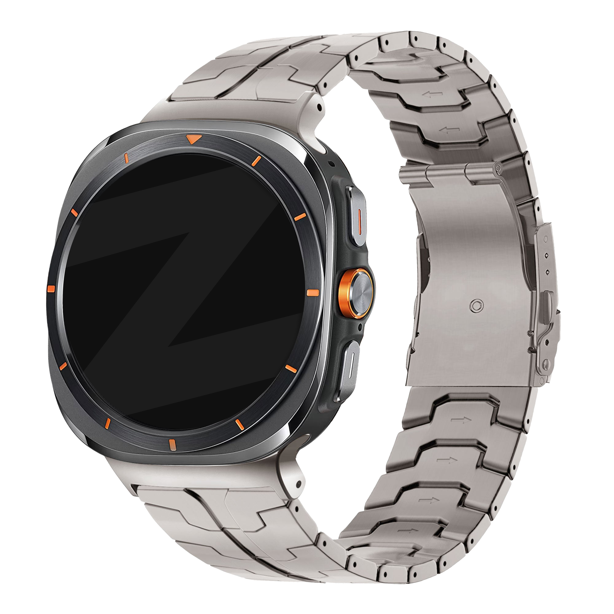 Bandz Samsung Galaxy Watch Ultra Titanium Strap 'Iron' (Titanium)