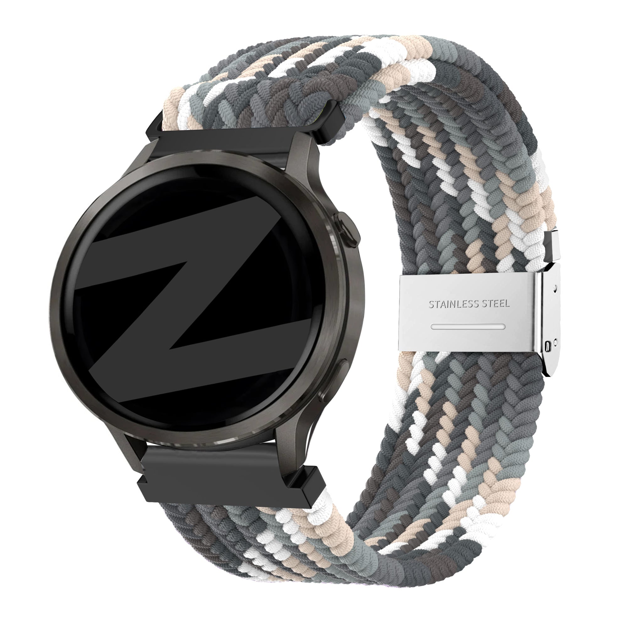 Bandz Garmin Bounce 2 Woven Nylon Strap (Slate)