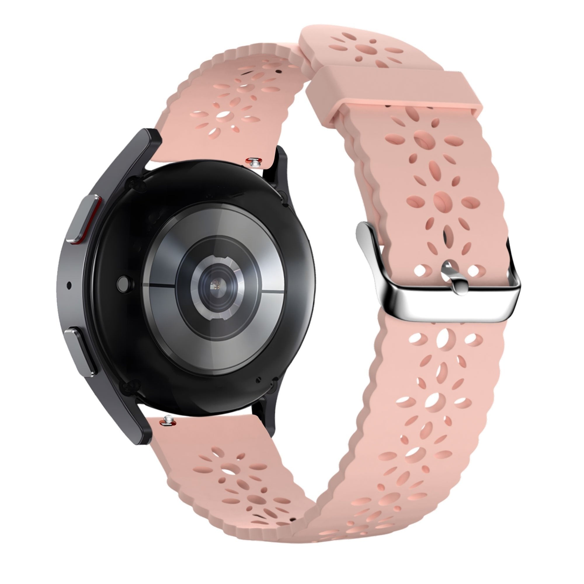 Bandz Coros Apex 42mm Patterned Silicone Strap (Pink)