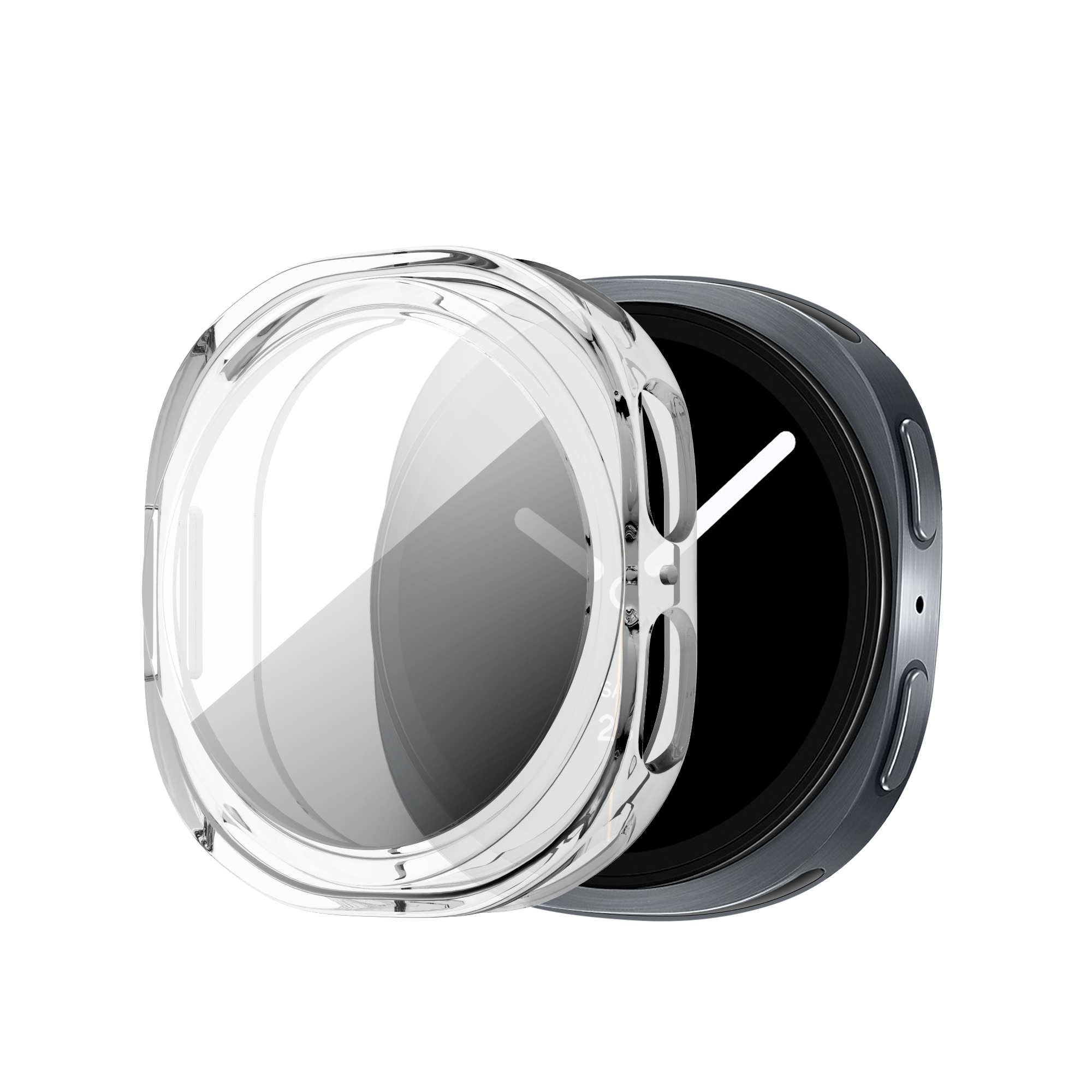 Bandz Funda TPU Samsung Galaxy Watch 8 - 40mm (transparente)