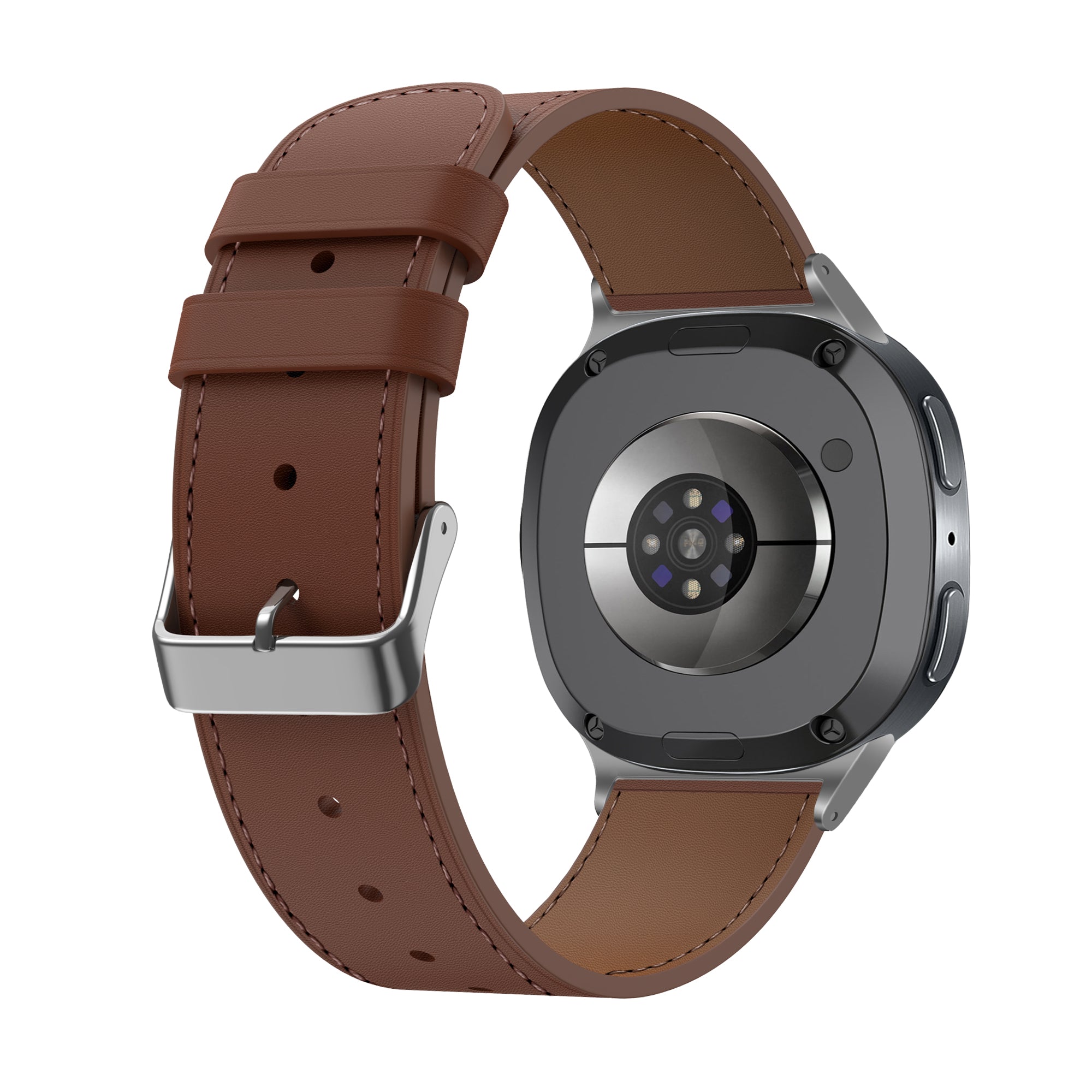 Correa cuero moderna Samsung Galaxy Watch 8 Classic (marrón)