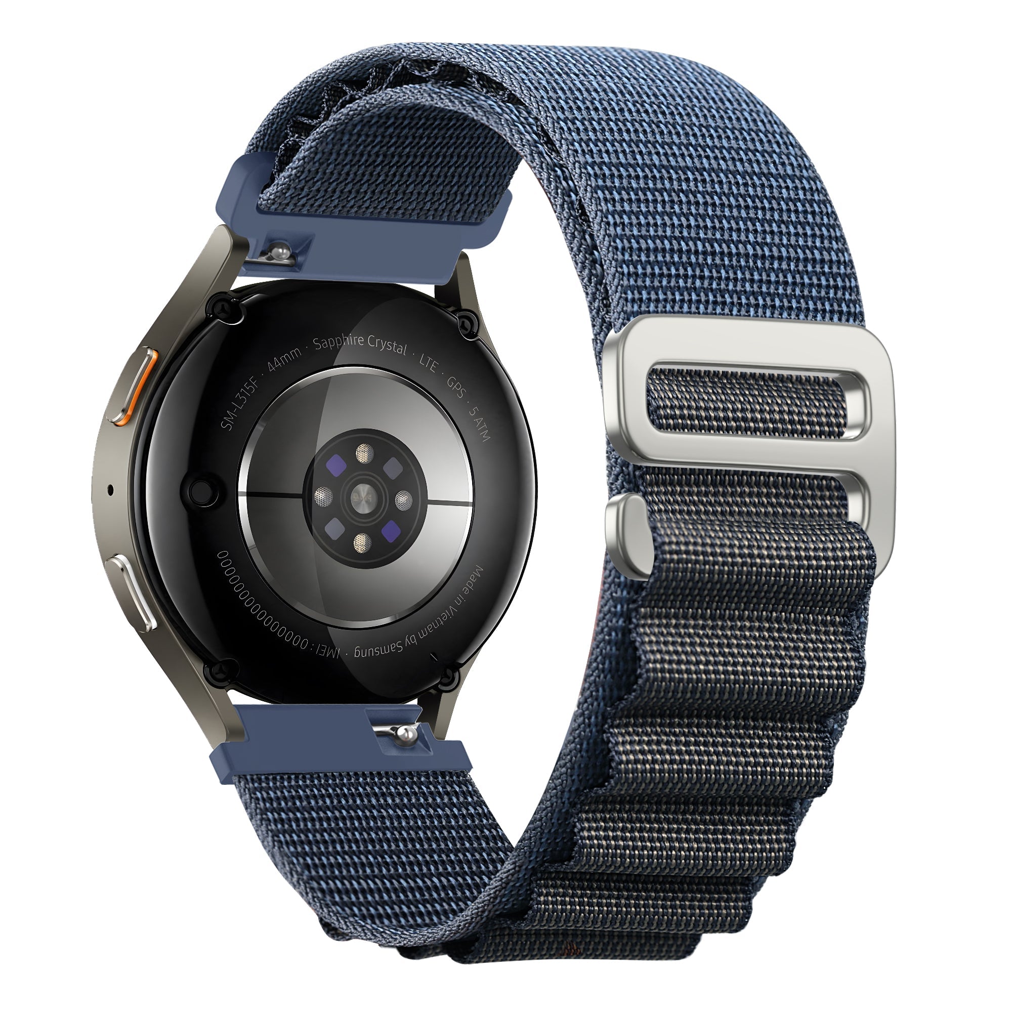 Bandz Withings ScanWatch Nova Alpine Nylon Strap (Greyblue)