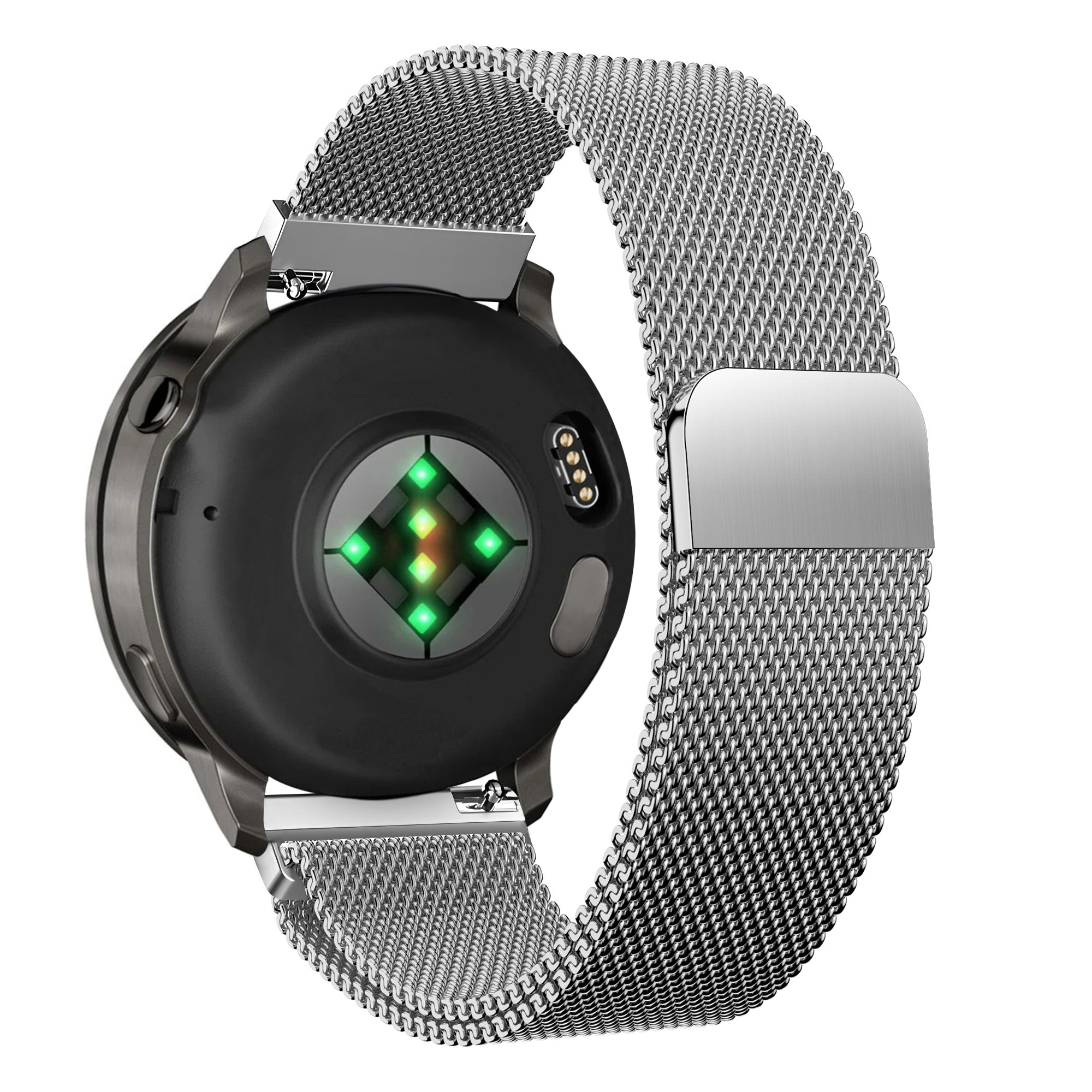Bandz Correa milanesa Loop Garmin Bounce 2 (plata)