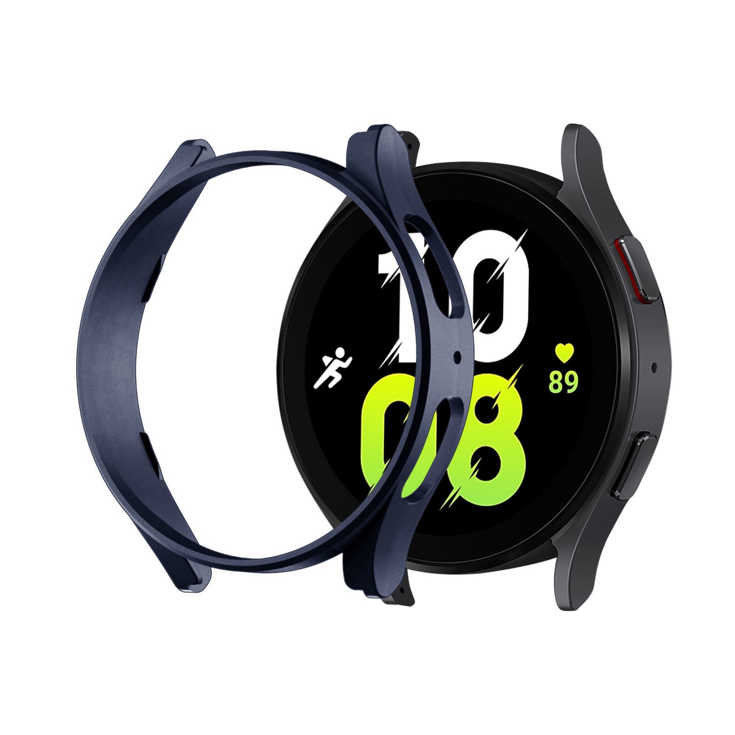 Funda rígida para PC Samsung Galaxy Watch 5 de 44 mm (negro)