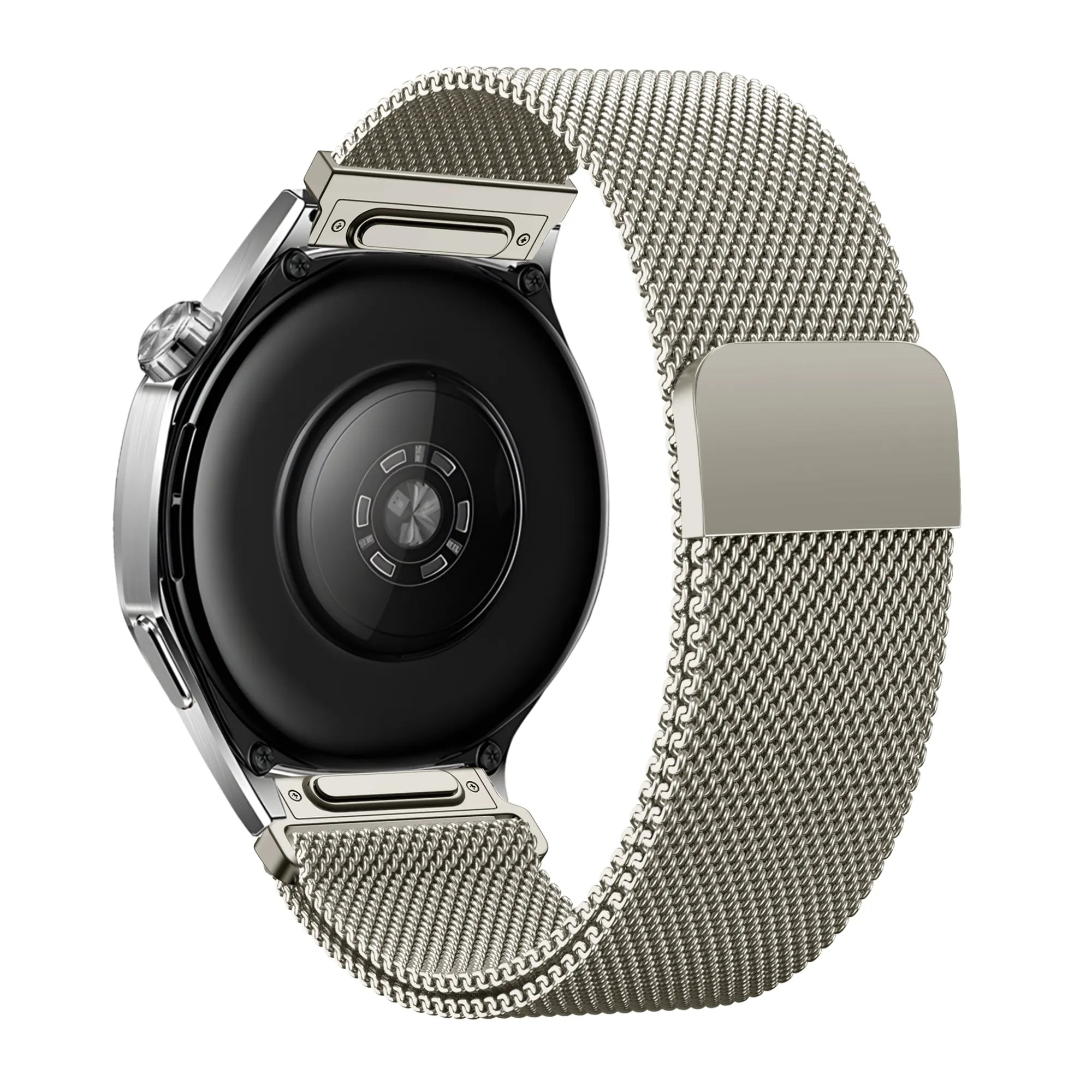 Bandz Correa milanesa 'Easy fit' Huawei Watch GT 2 42mm (blanco estrella)