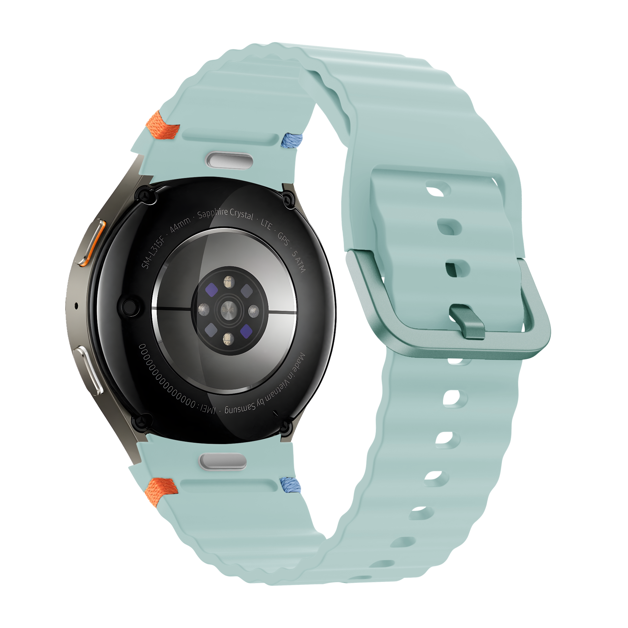 Bandz Correa Wave 'Easy Fit' Samsung Galaxy Watch 7 - 44mm (menta)