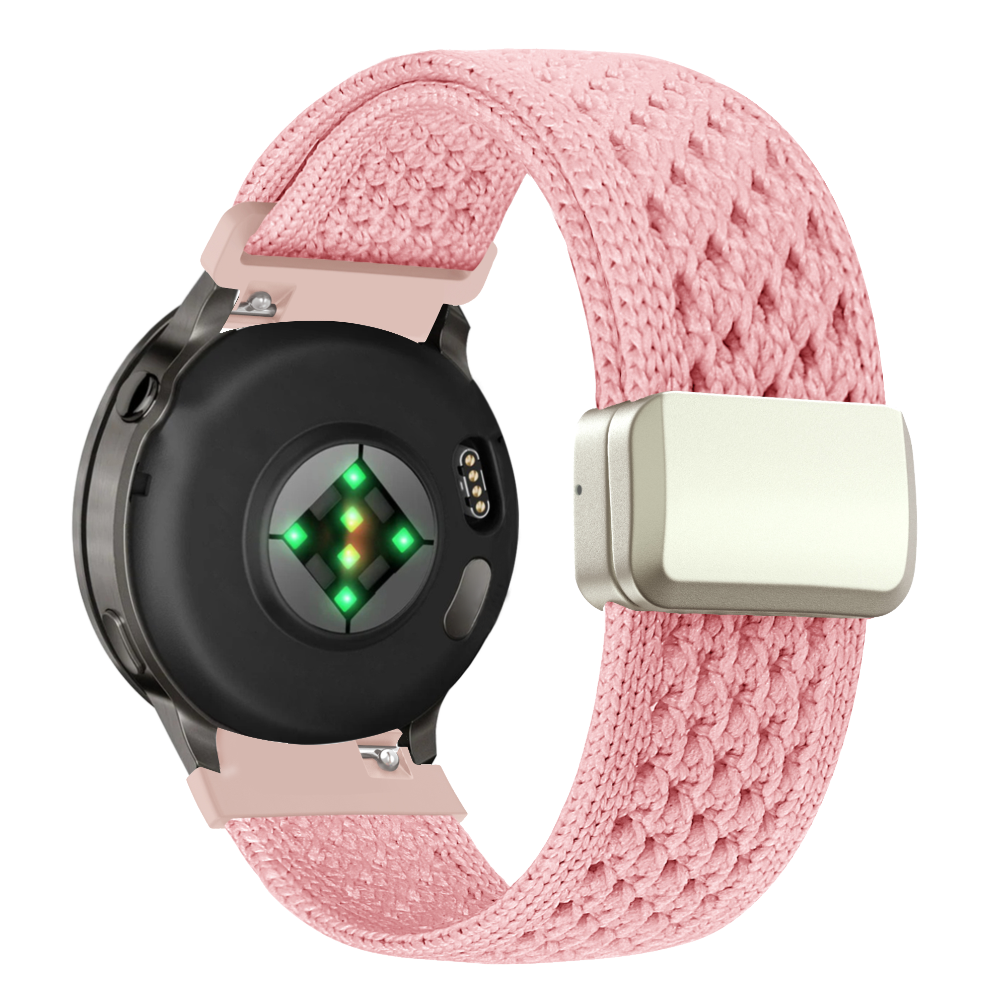 Bandz Correa nylon vintage Garmin Bounce 2 (rosa)