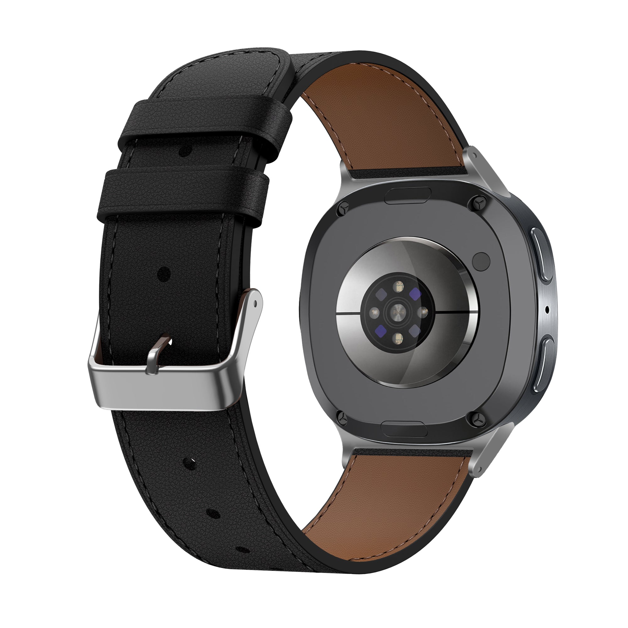 Samsung Galaxy Watch 8 - 44mm Modern Leather Strap (Black)