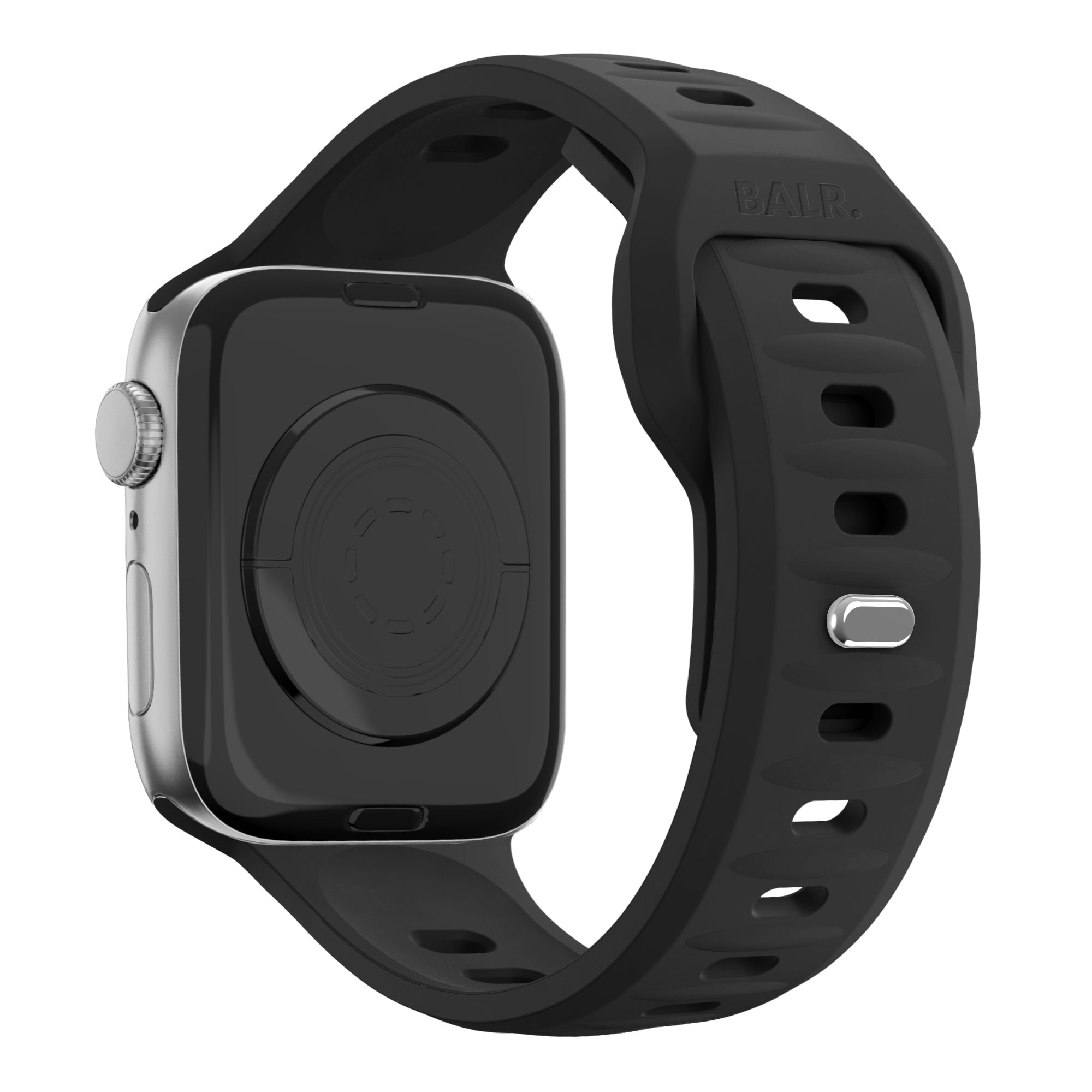 BALR. Apple Watch Outdoor Silicone Strap (Black)