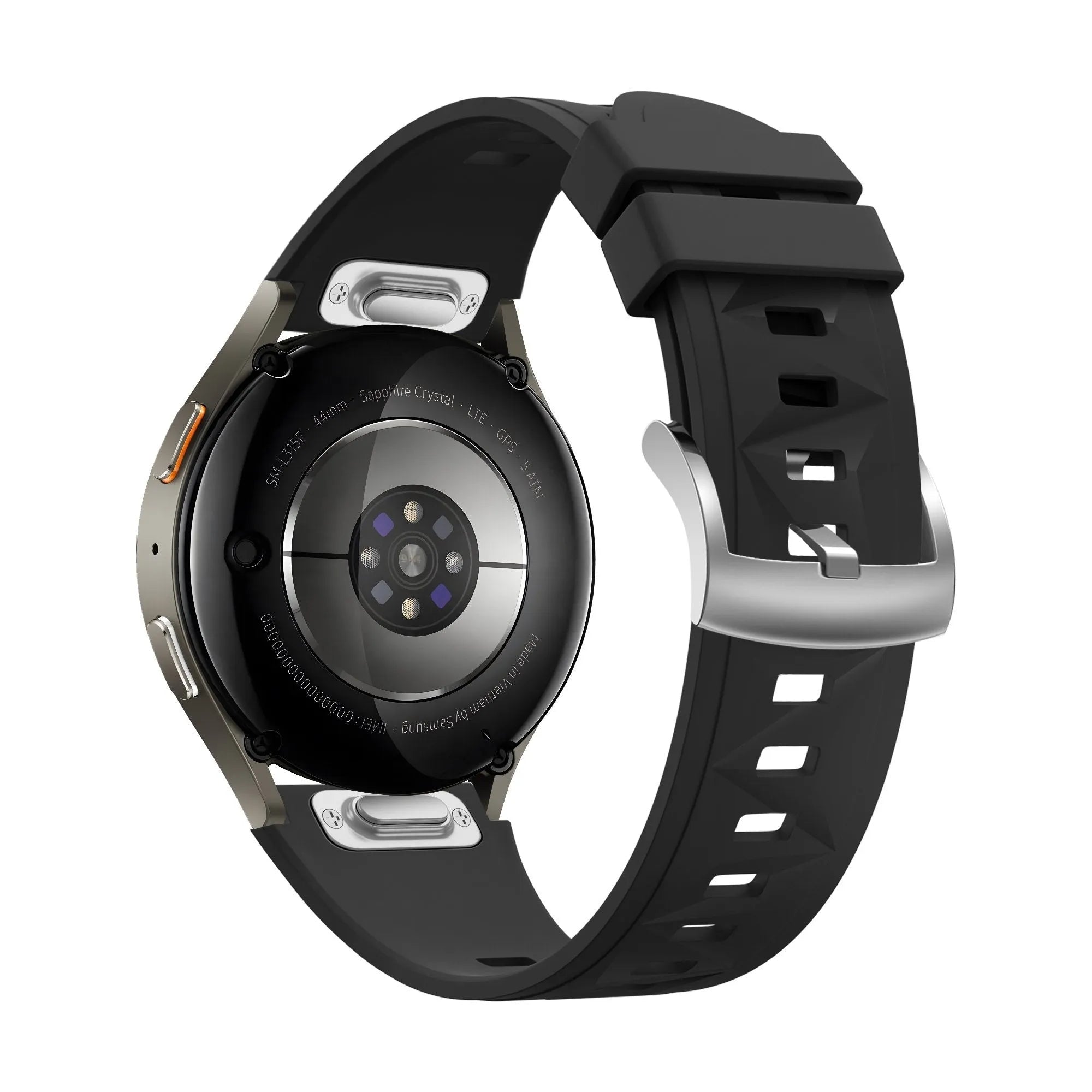 Bandz Correa silicona 'Easy Fit' Fossil Gen 6 - 42mm (negro)
