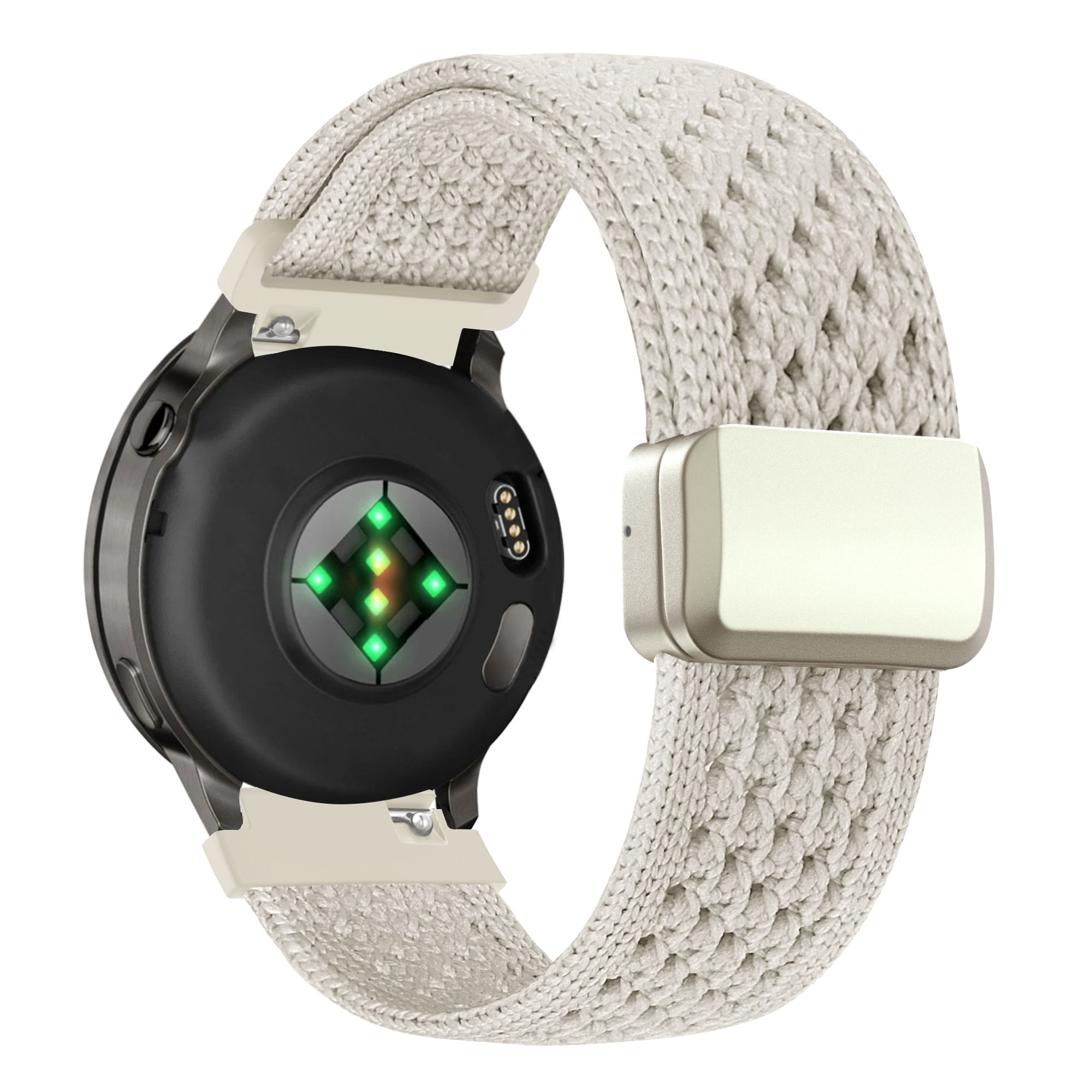 Bandz Correa nylon Vintage Garmin Approach J1 (blanco estrella)