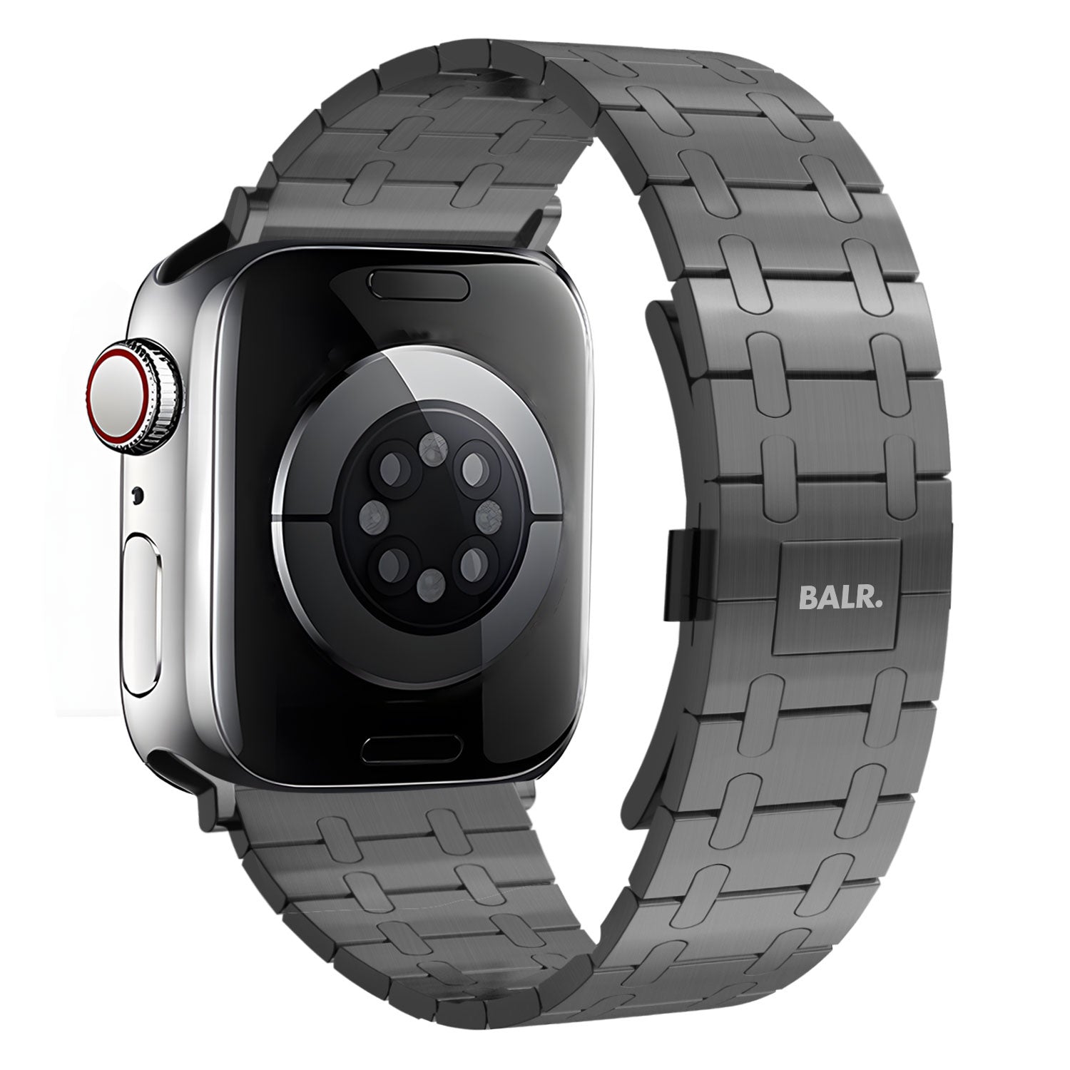 BALR. Apple Watch Stainless Steel Strap (Black)