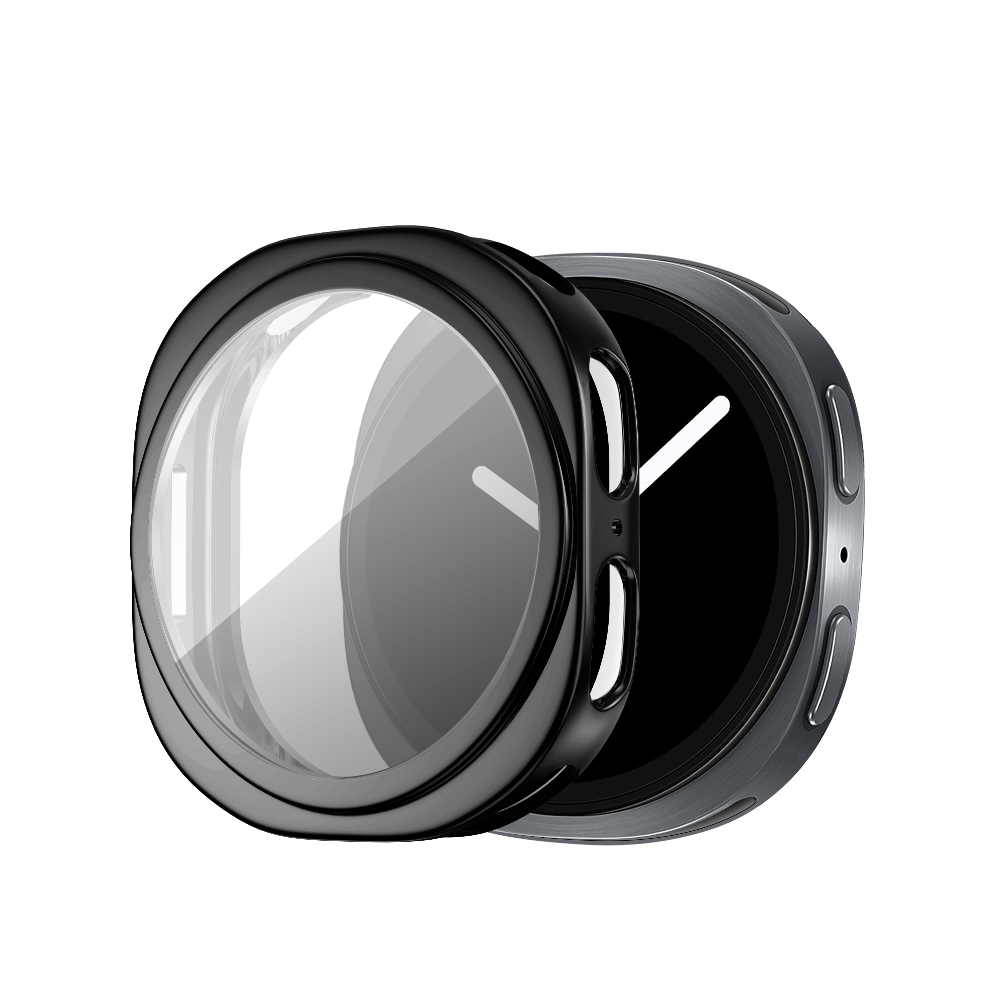 Bandz Funda TPU Samsung Galaxy Watch 8 - 40mm (negro)