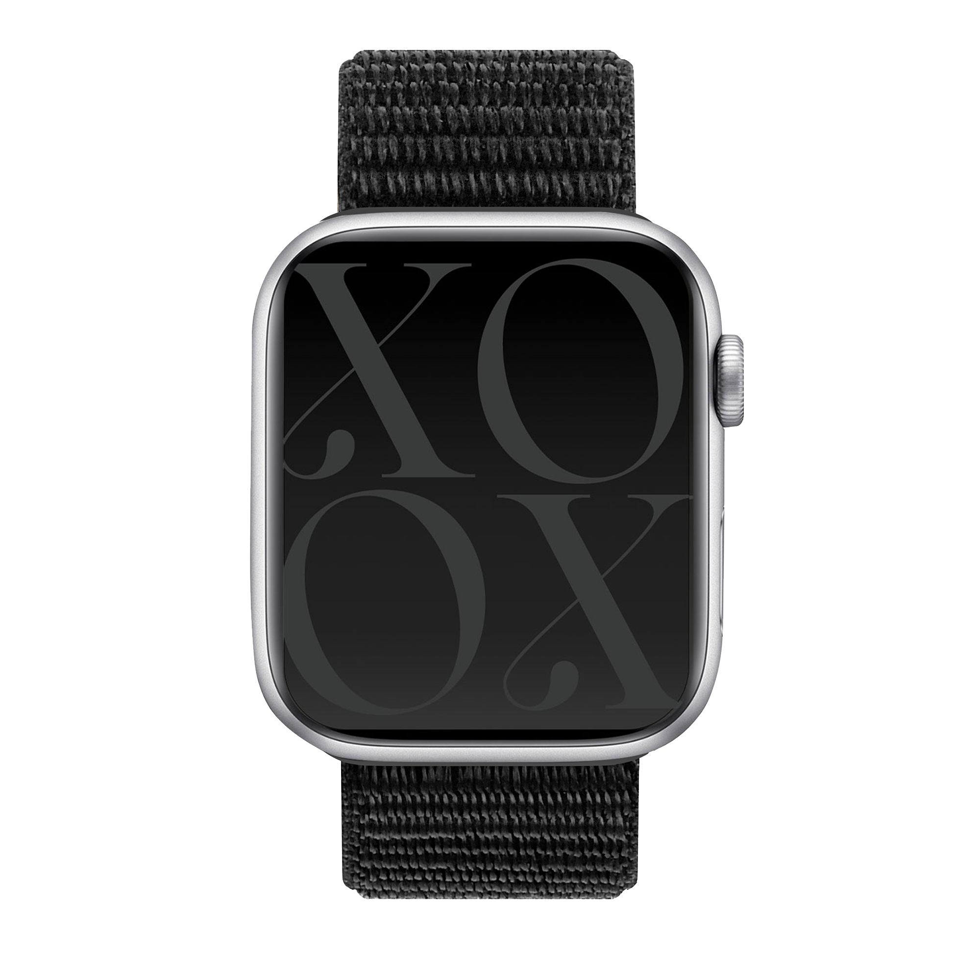 xoxo Wildhearts Apple Watch Nylon Strap (Black)