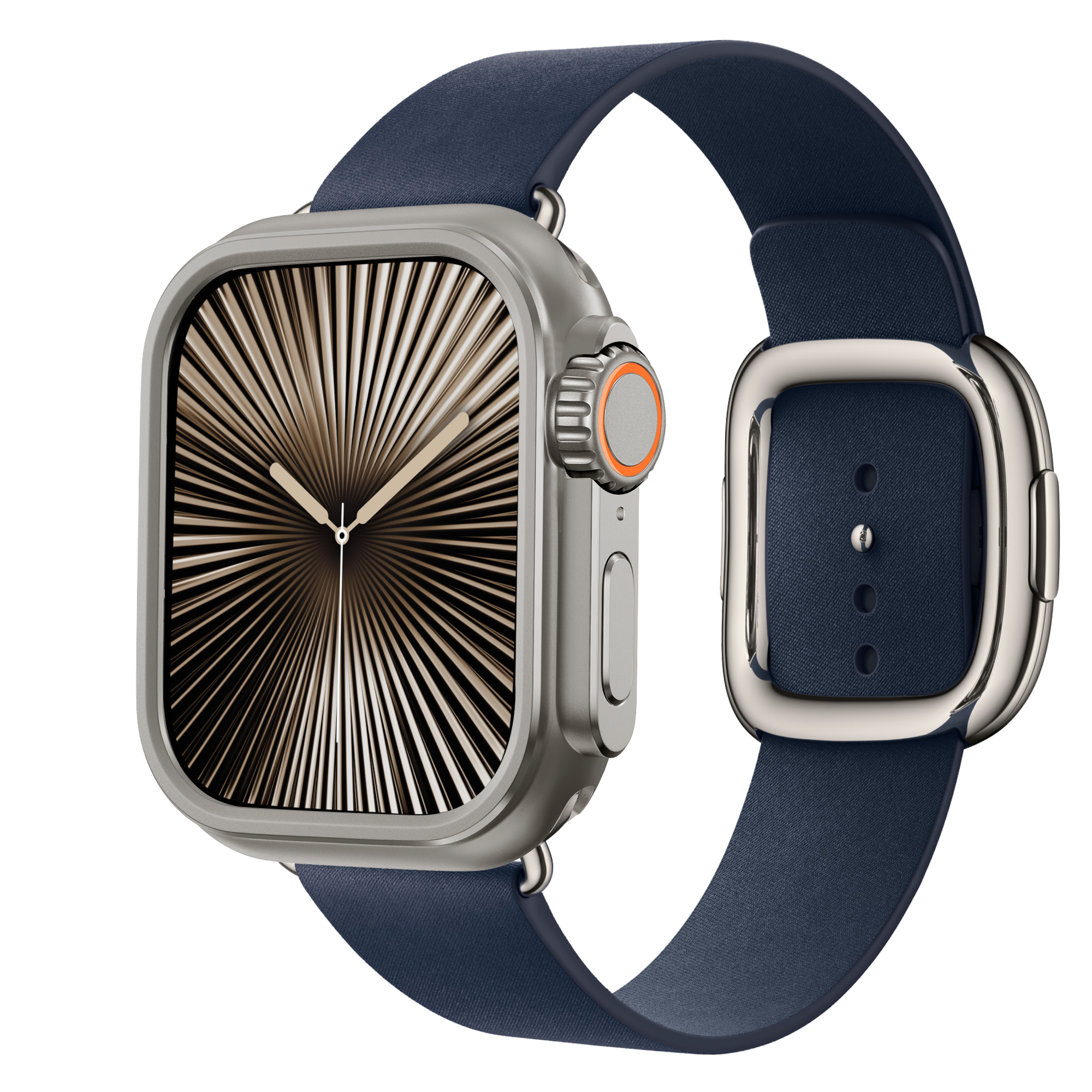 Bandz Funda metalica Apple Watch 7/8/9 - 45mm (titanio)