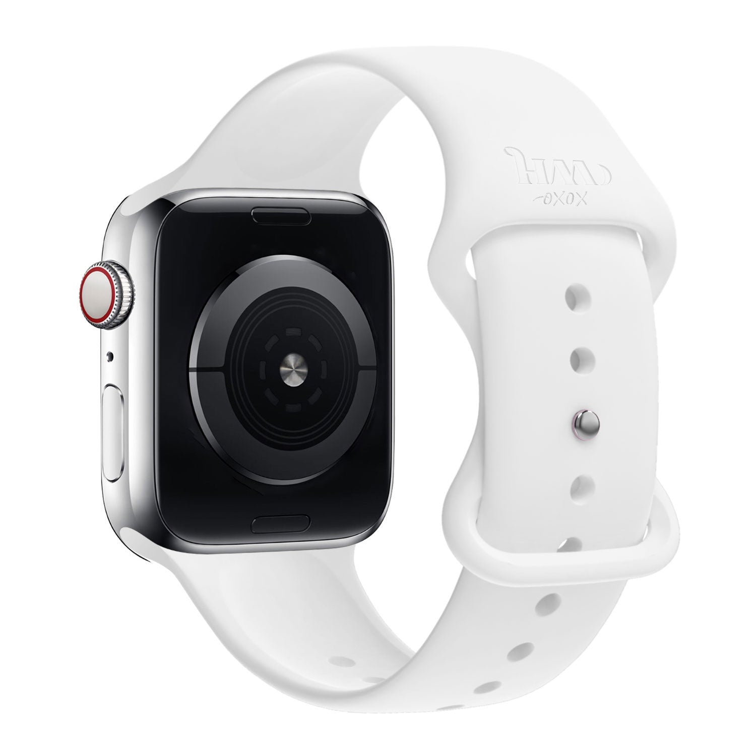 xoxo Wildhearts Apple Watch Silicone Strap (White)