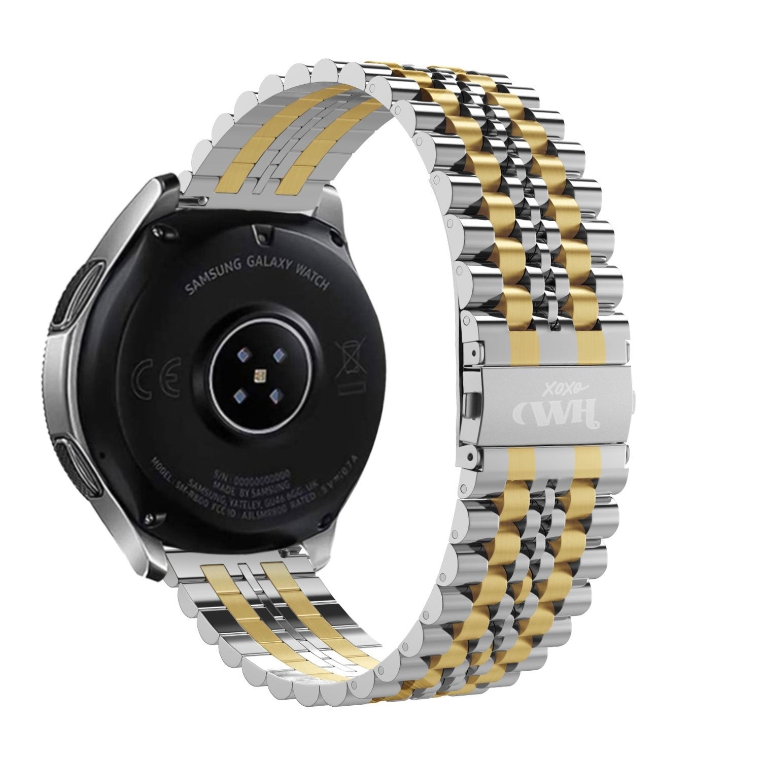 Correa acero xoxo Wildhearts Amazfit GTS 2 (plateado/dorado)