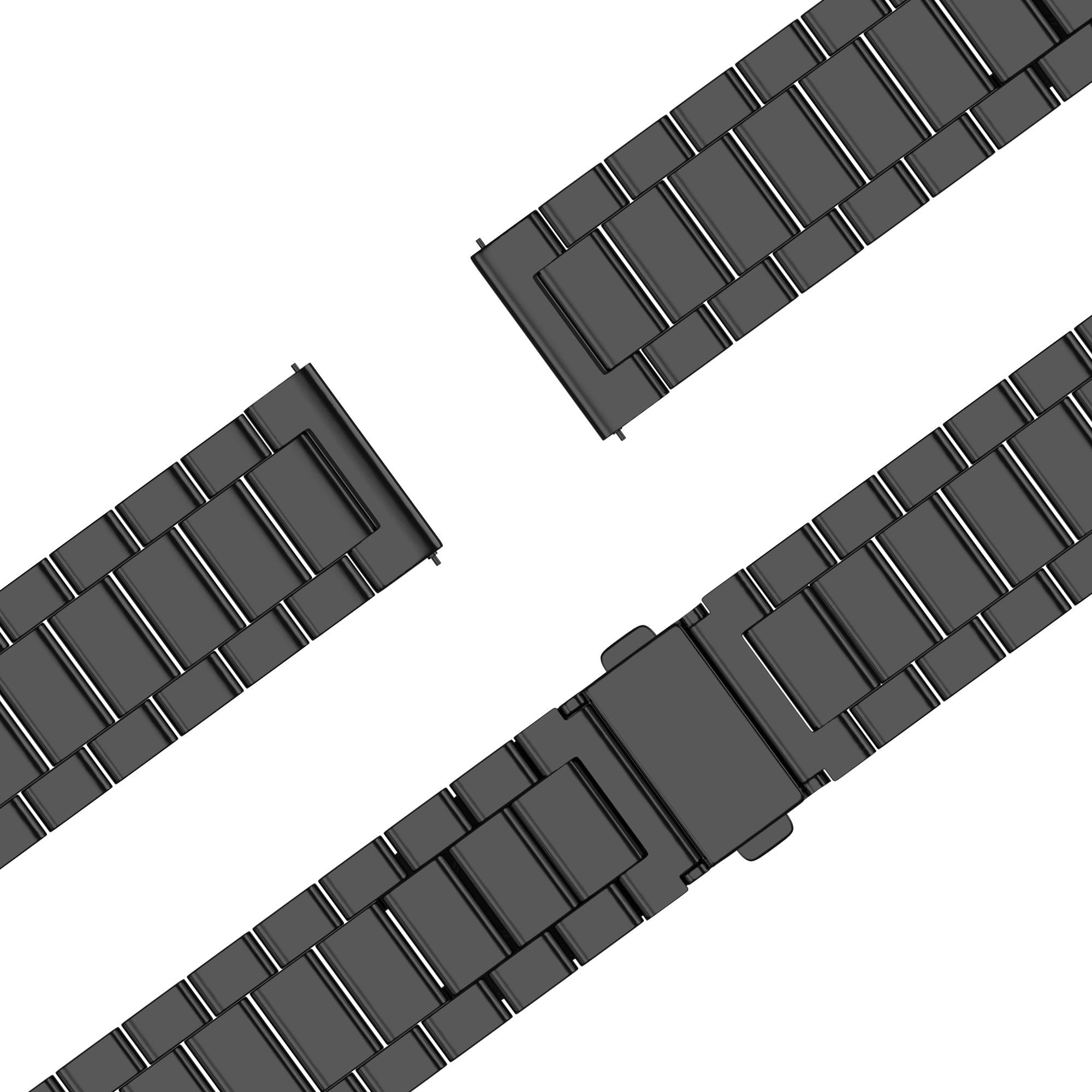 Bandz Correa acero 'Classic' Garmin Vivoactive 6 (negro)