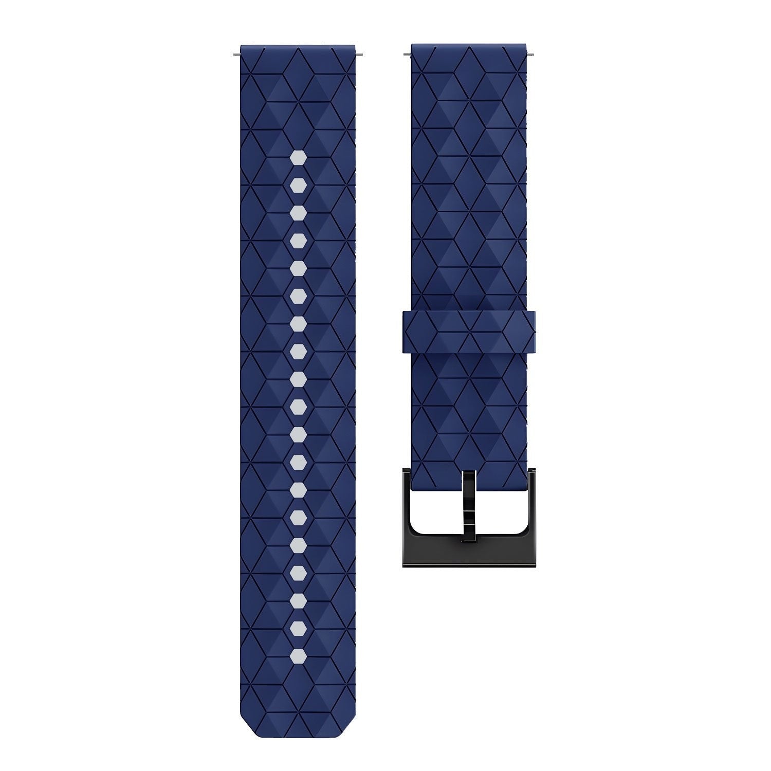 Suunto Run Silicone Hexa Strap (Dark Blue)