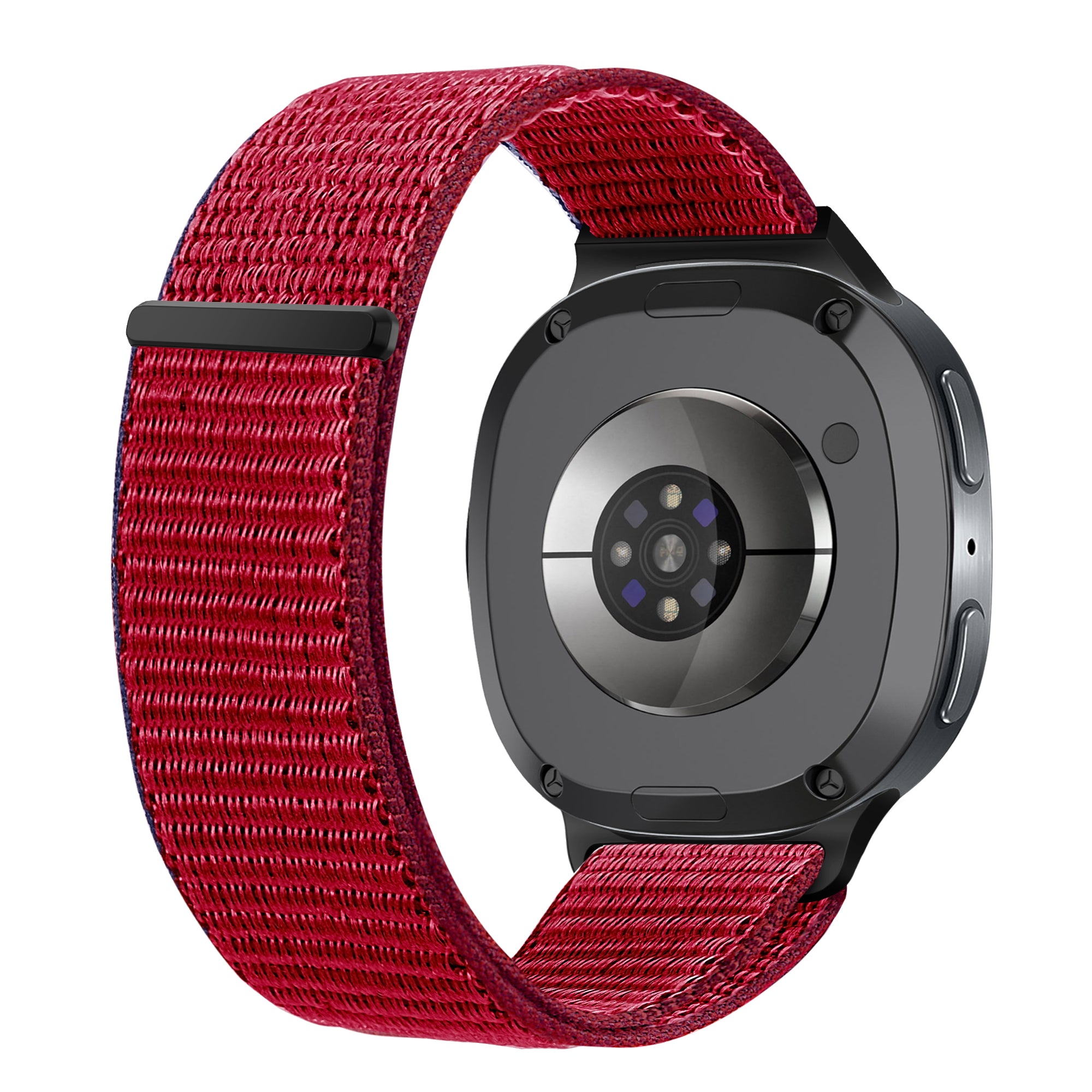 Correa nylon Samsung Galaxy Watch 8 Classic (rojo mix)