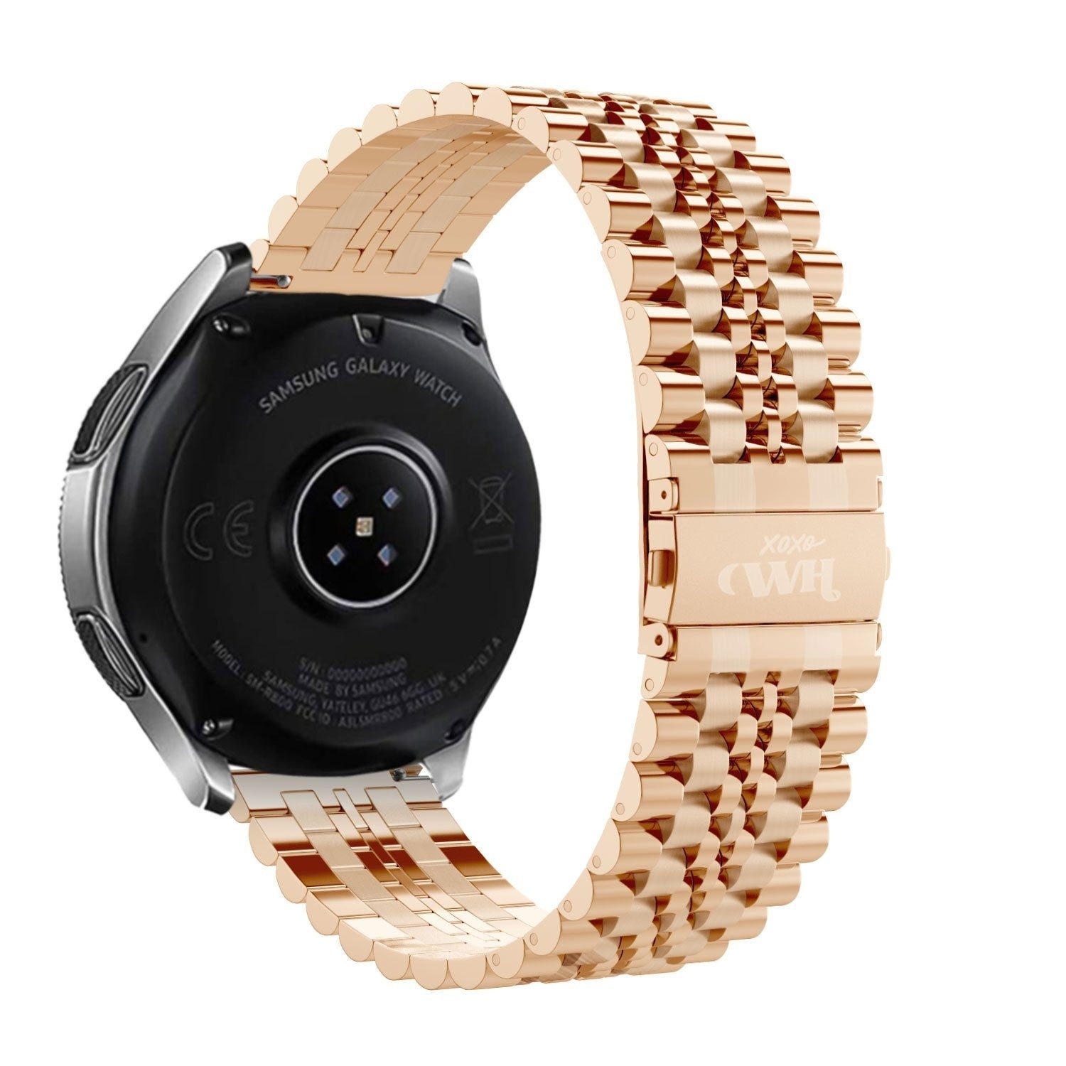 xoxo Wildhearts Samsung Gear Sport Steel Strap (Rose Gold)