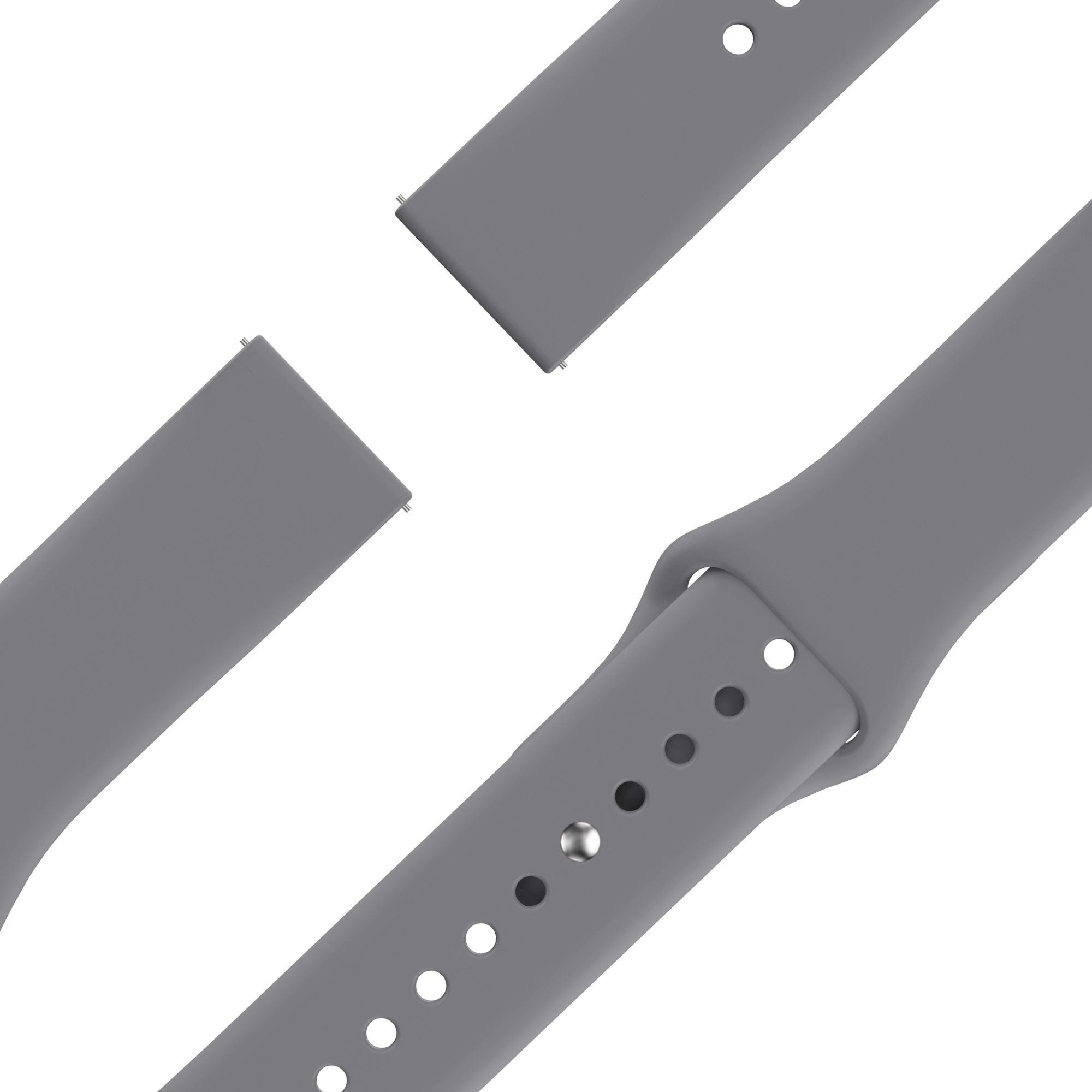 Bandz Coros Apex 42mm Sport Strap 'Deluxe' (Grey)