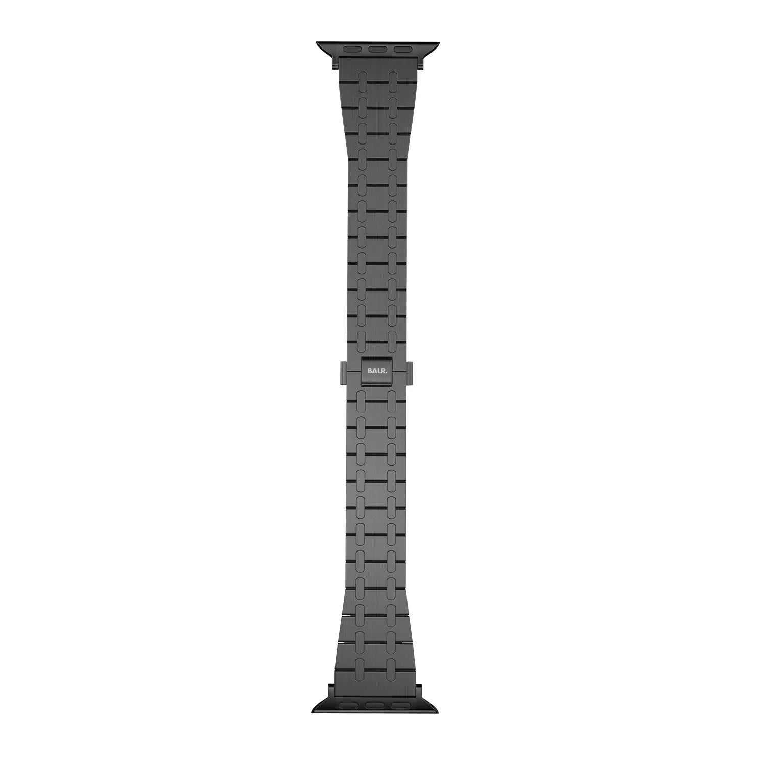 BALR. Correa de acero inoxidable Apple Watch (negra)