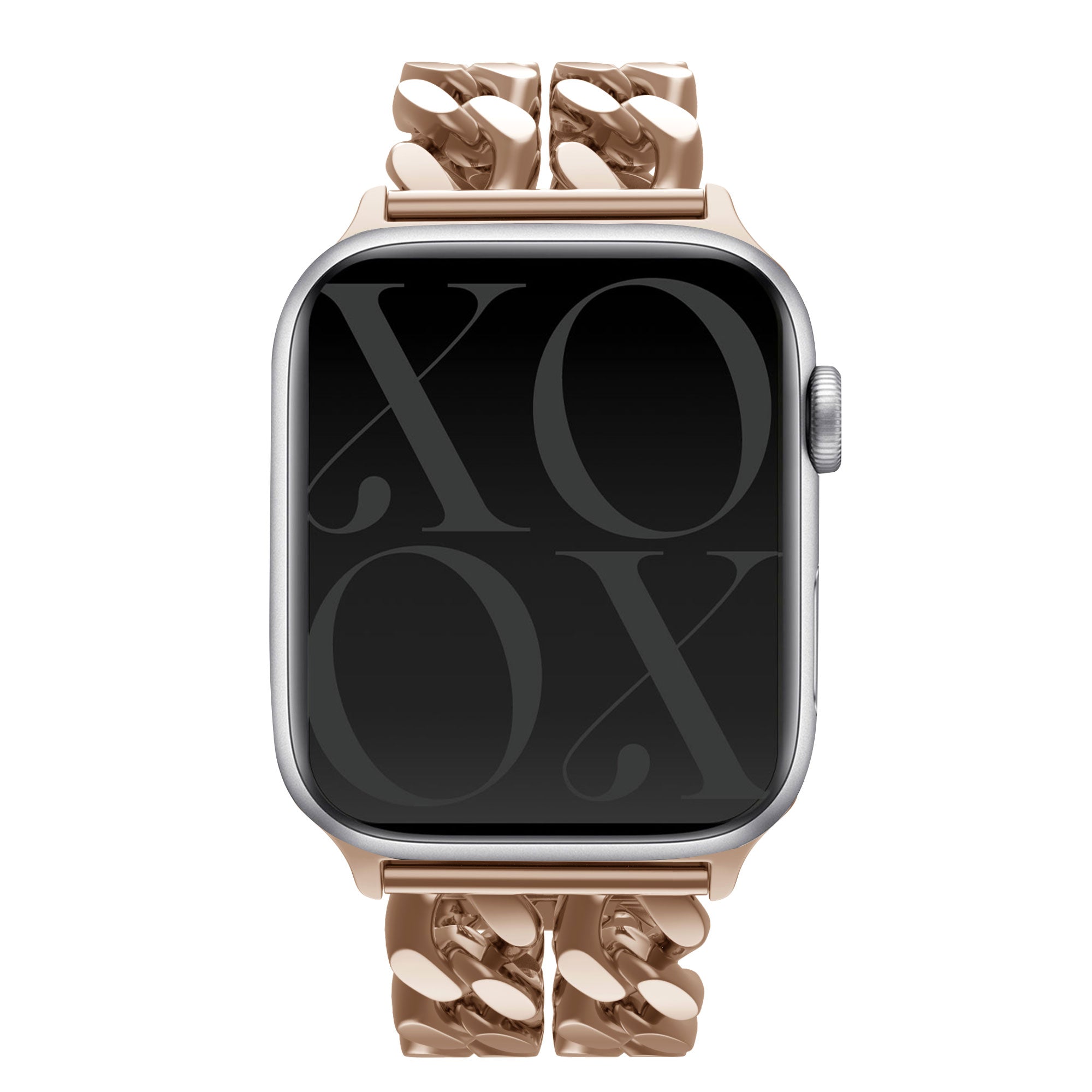 Correa acero cadena Apple Watch xoxo Wildhearts - 38/40/41/42mm (oro rosa)