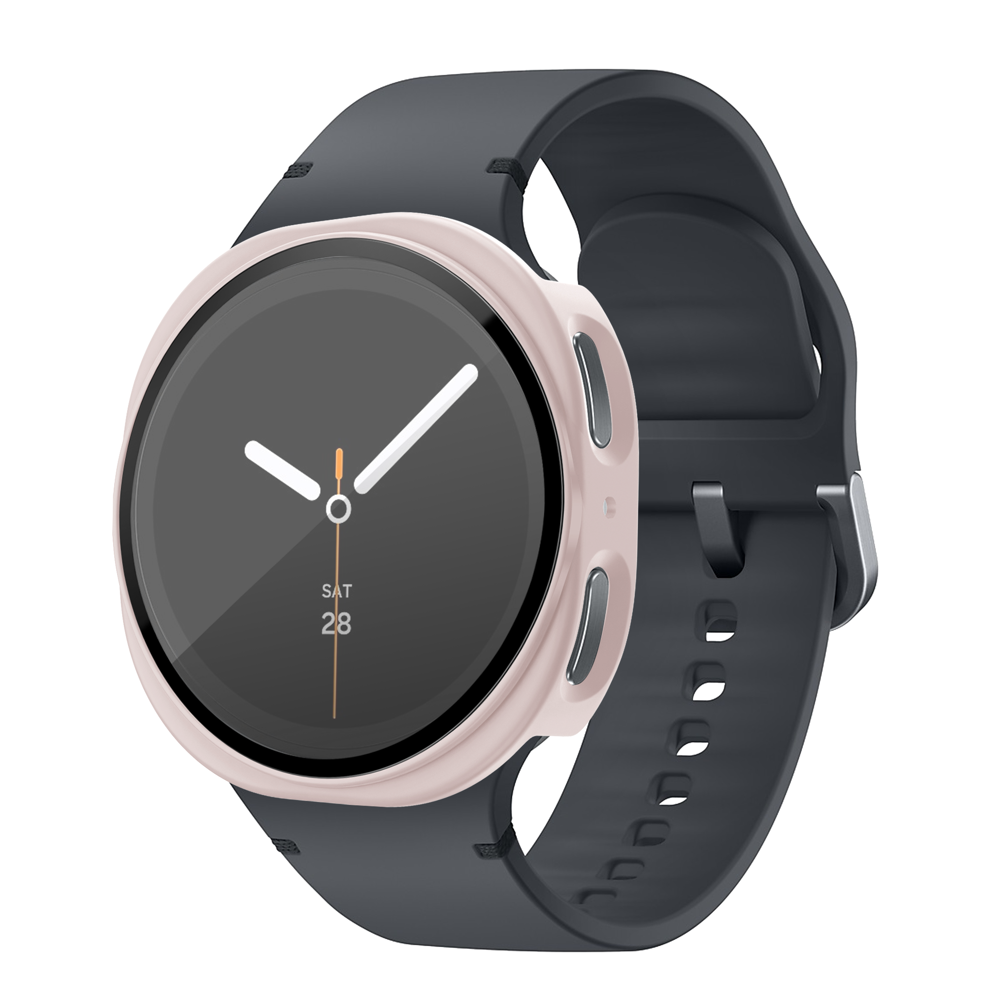 Bandz Funda PC con vidrio Samsung Galaxy Watch 8 - 40mm (rosa)