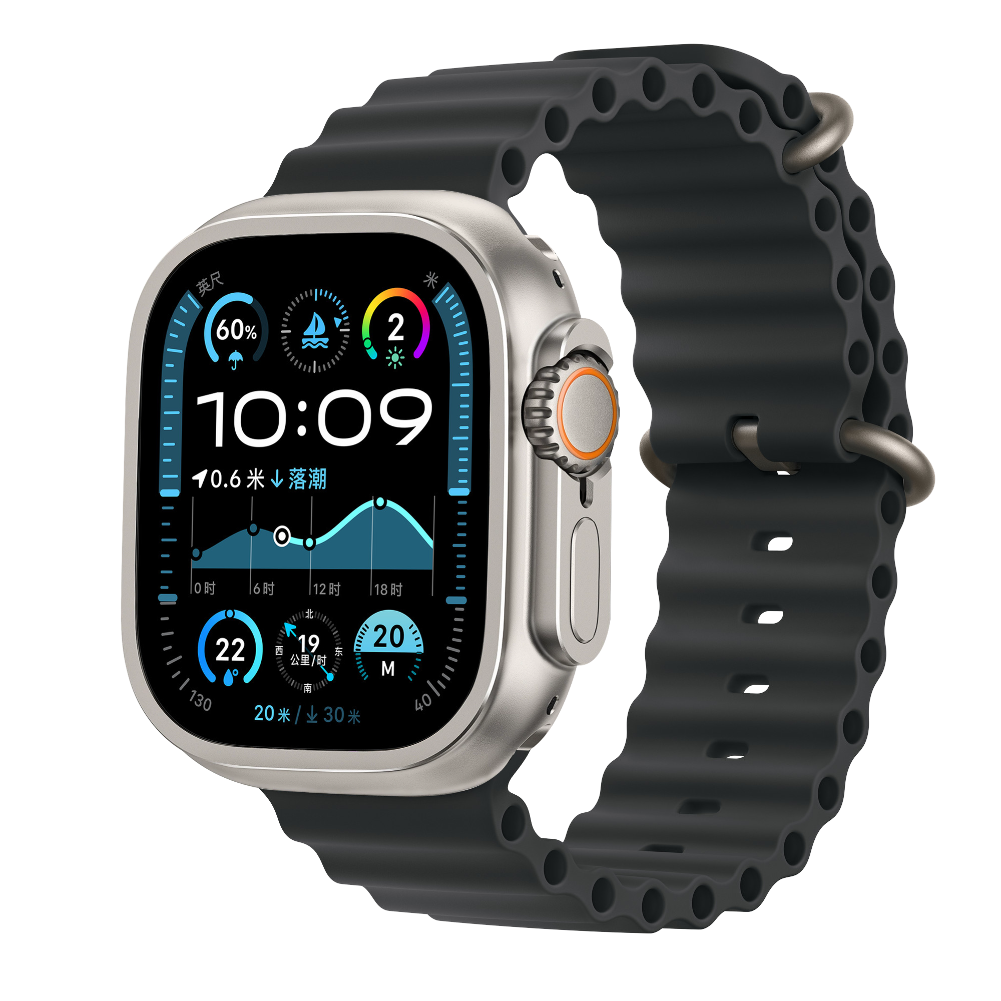 Bandz Funda metalica Apple Watch Ultra - 49mm (titanio)