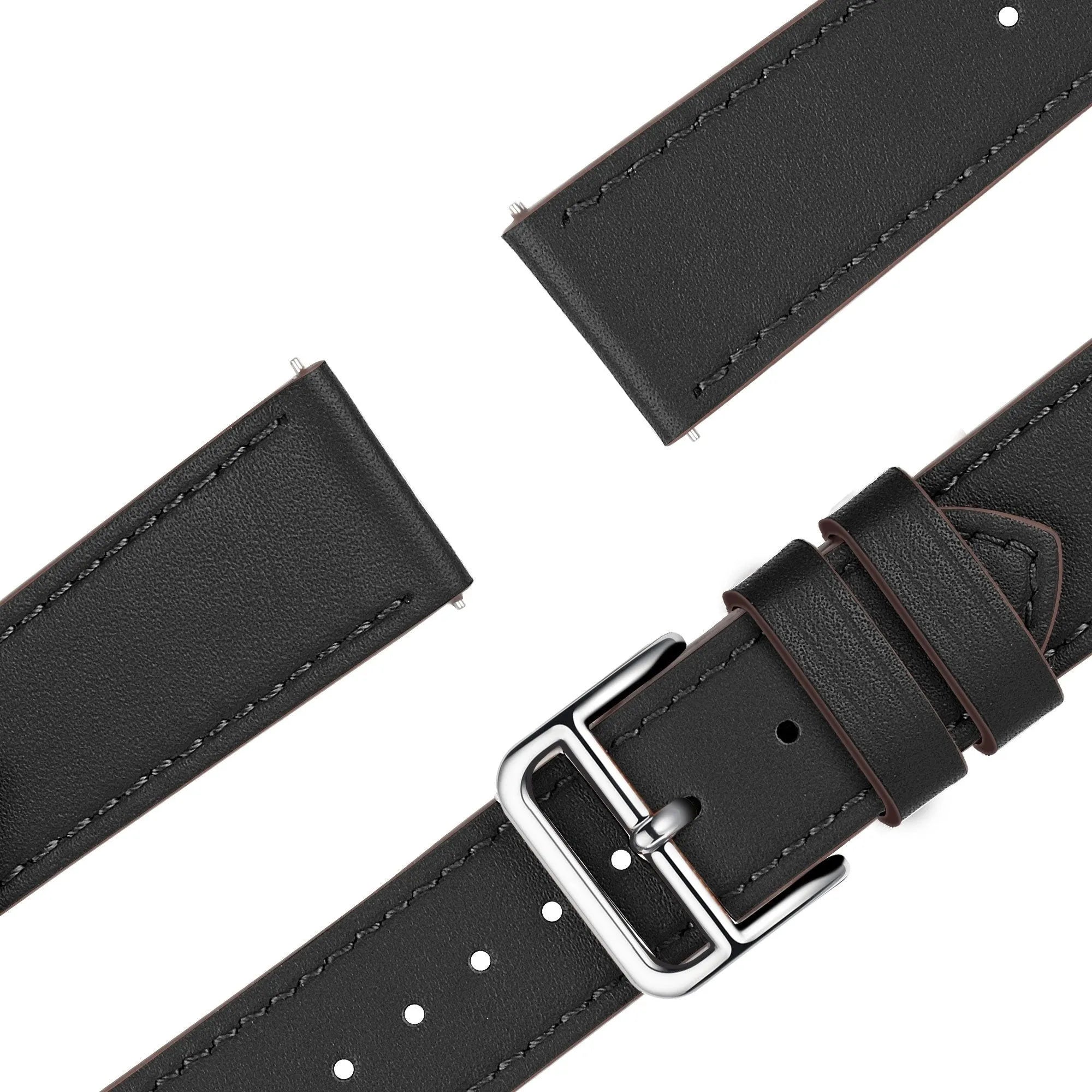 Bandz Correa cuero 'Deluxe' Coros Apex 2 (negro)